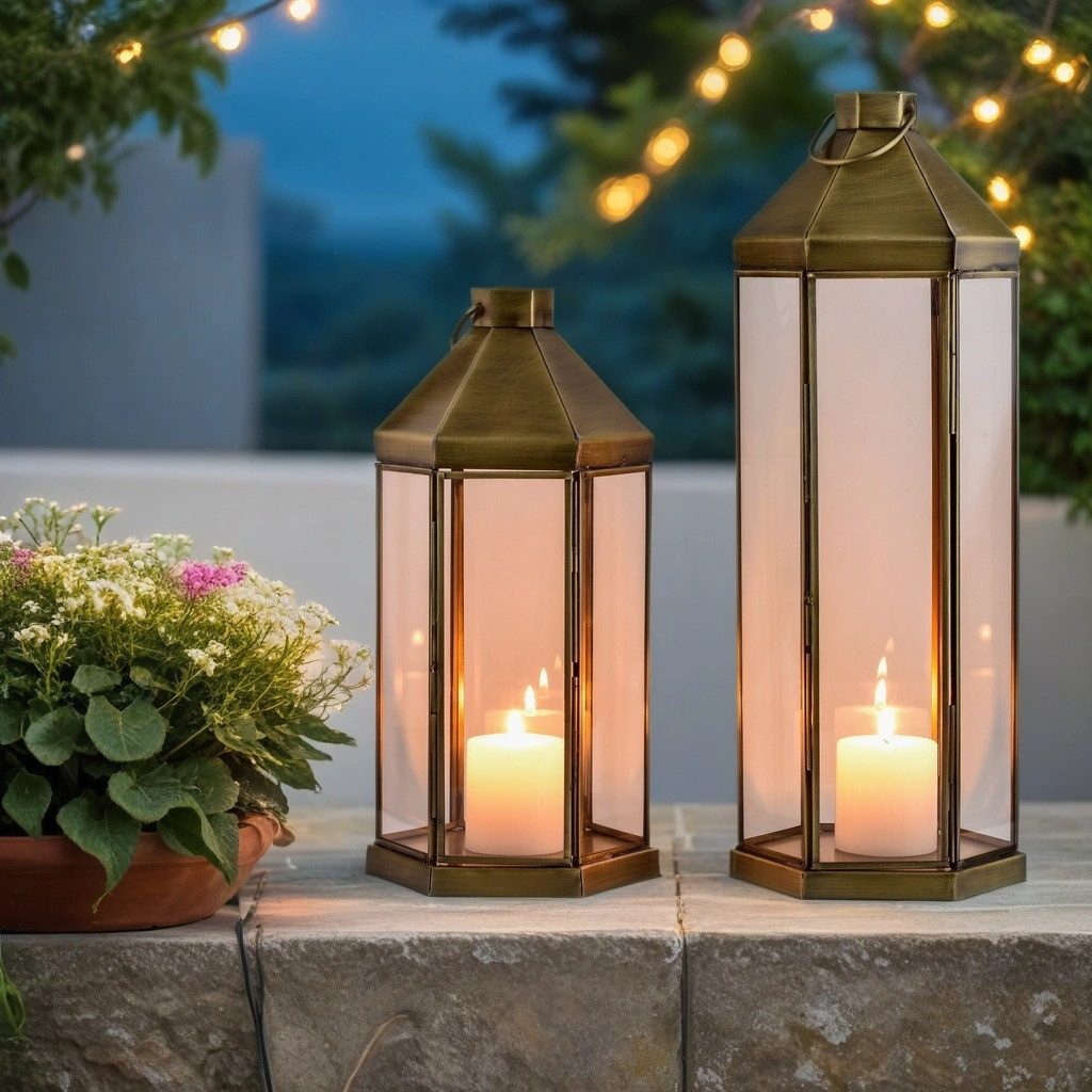 Marrakesch Orient & Mediterran Interior Windlicht 2er Set Vintage Deko Late günstig online kaufen