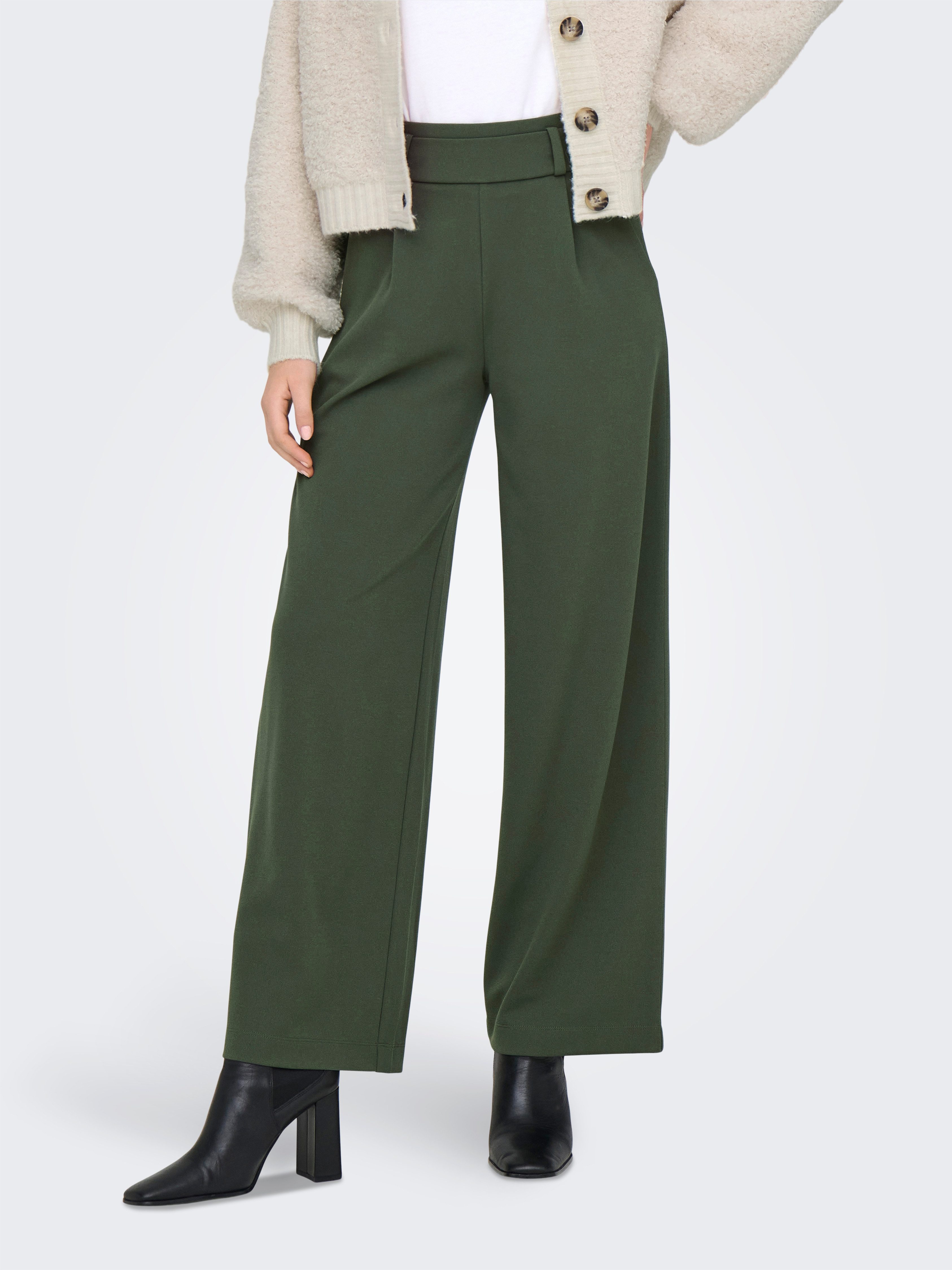 JDY Jerseyhose JDYGEGGO NEW LONG PANT JRS NOOS mit dekorativem Riegel vorne günstig online kaufen