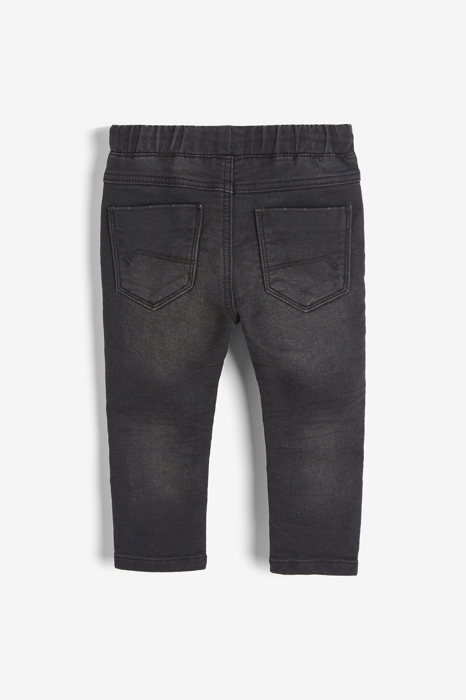 Next Slim-fit-Jeans Jogginghose Black Denim aus Denim (1-tlg)