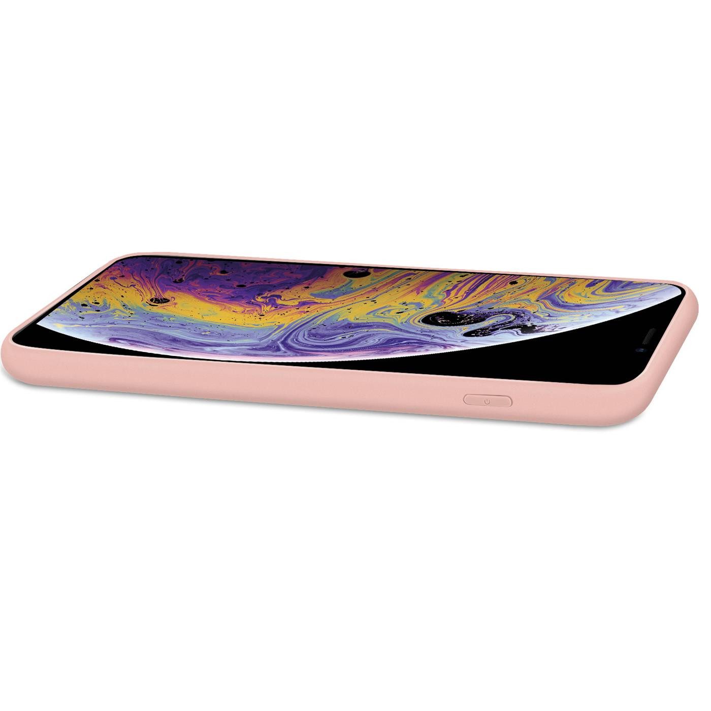 CoolGadget Handyhülle Silikon Case für das iPhone 11 Pro Slim TPU Cover 5,8 Zoll, Weiche Schutz Hülle mit Innen Fleece aus Stoff Handy Tasche – Bild 5 von 5