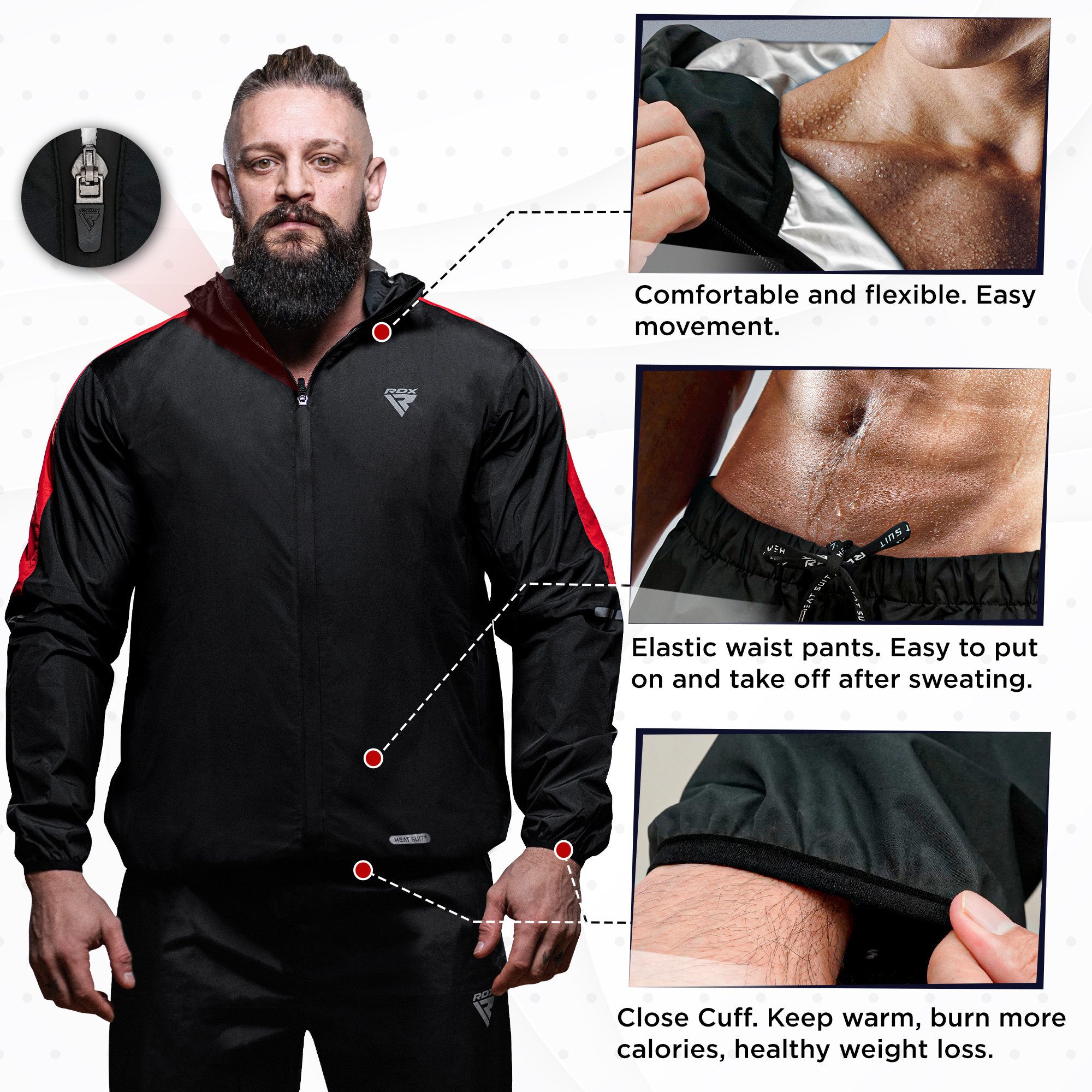 RDX Thermohemd RDX Sweat Suit for günstig online kaufen