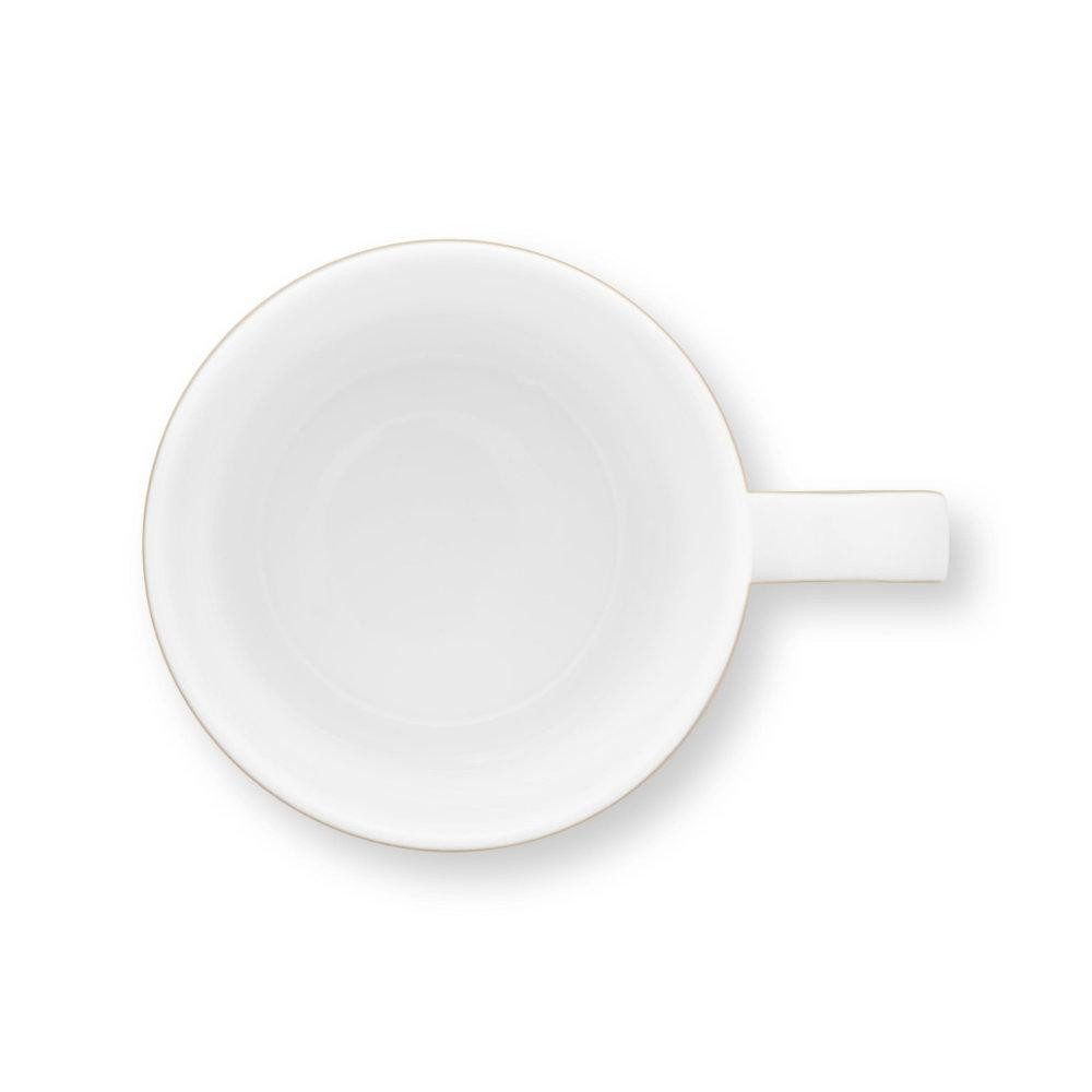 PiP Studio Tasse Henkelbecher Love Birds Stripes Emerald Grün (150ml) – Bild 5 von 5