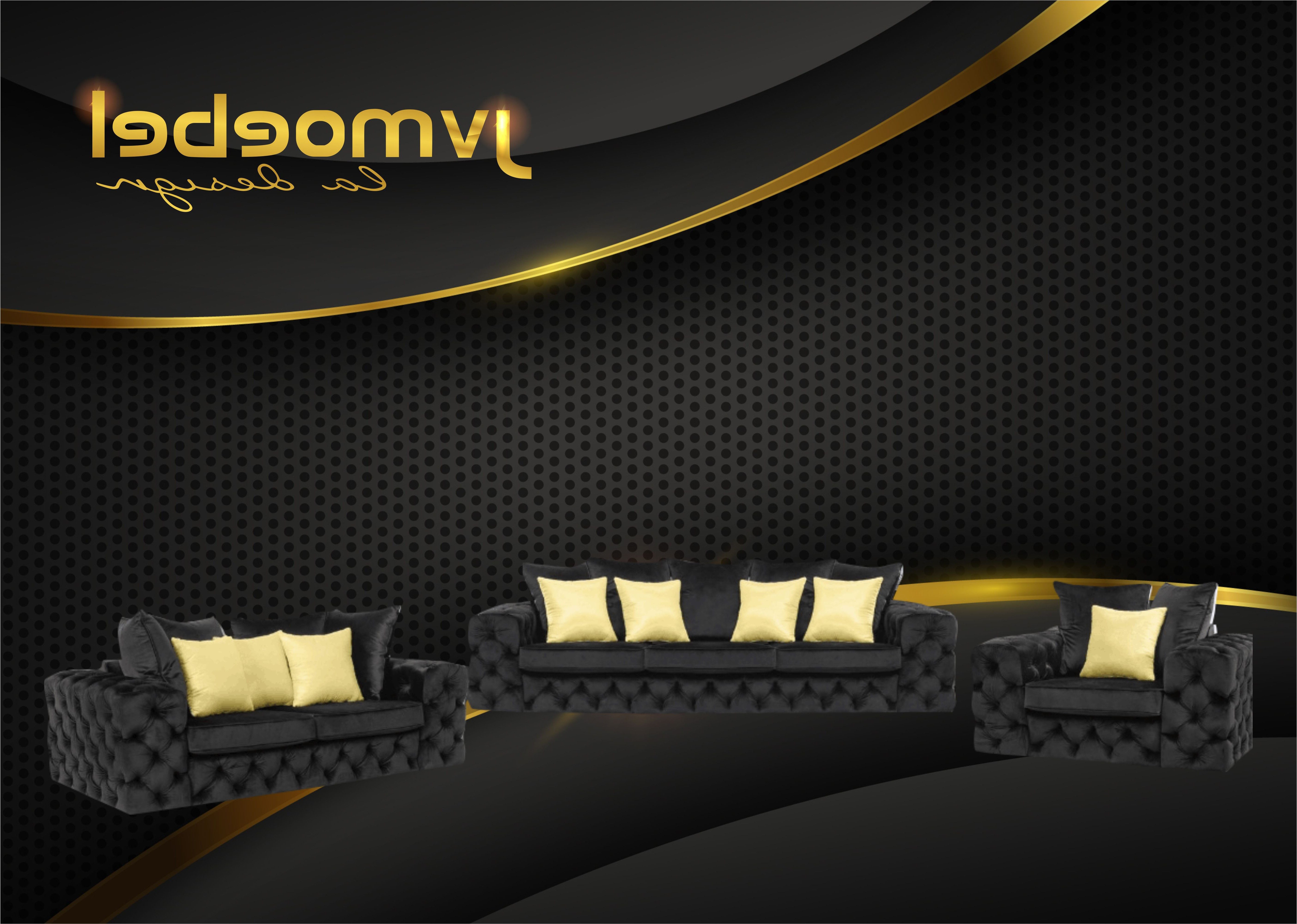 Xlmoebel Polstergarnitur Chesterfield Design Sofa 3-Sitzer für Wohnzimmer Möbel Couch, (3-tlg), Made in Europa