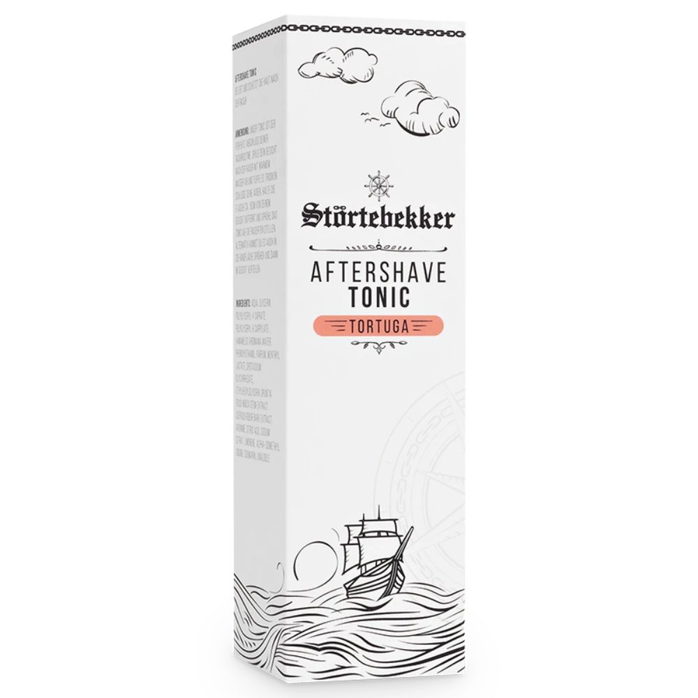 Störtebekker After-Shave Tonic (Tortuga) - Hautpflege nach der Rasur - Made in Germany - 125ml