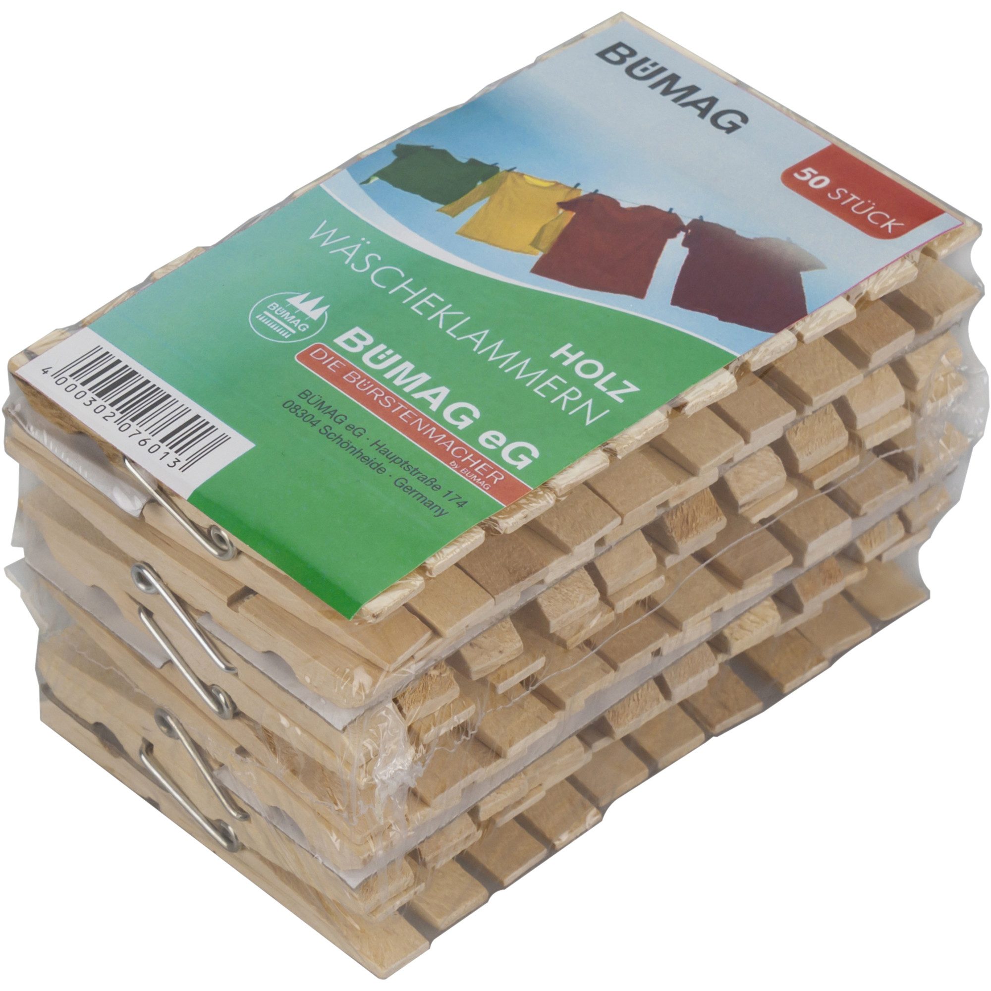 BÜMAG Garderobenständer Wäscheklammern 7601 Holz 50 günstig online kaufen
