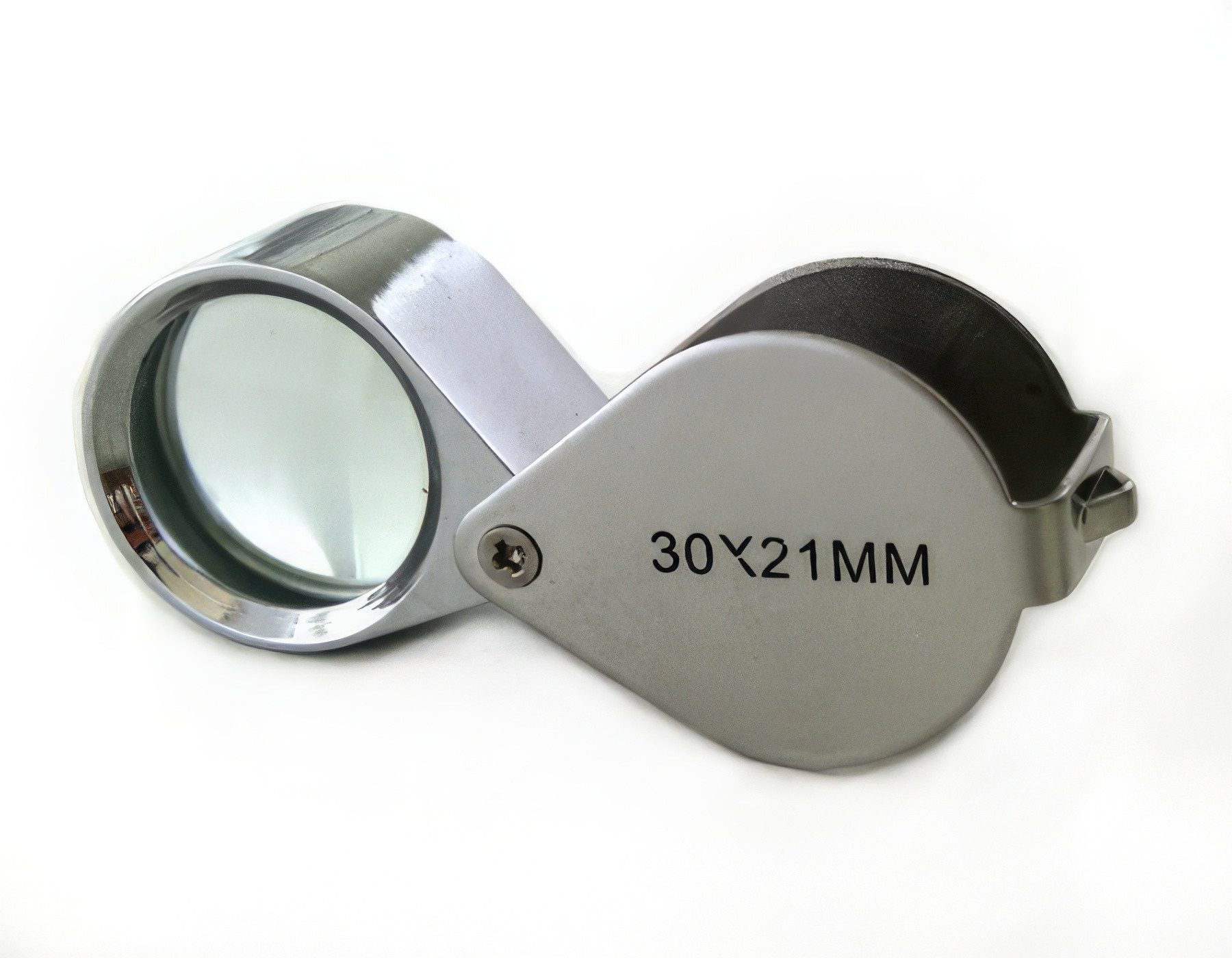 Yudu Lupenbrille Juwelier Lupe Taschenlupe Lupe faltbar 30 Fach Linse Ø21mm