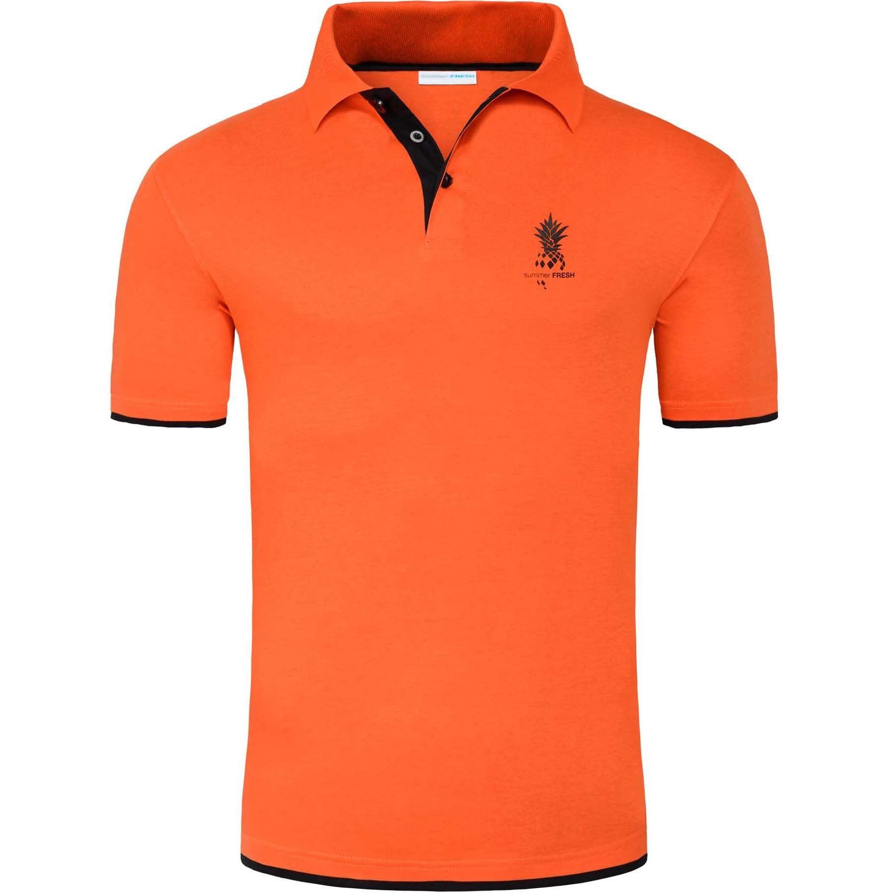 Nebulus Poloshirt BRAM, F111 - Herren, orange, XL