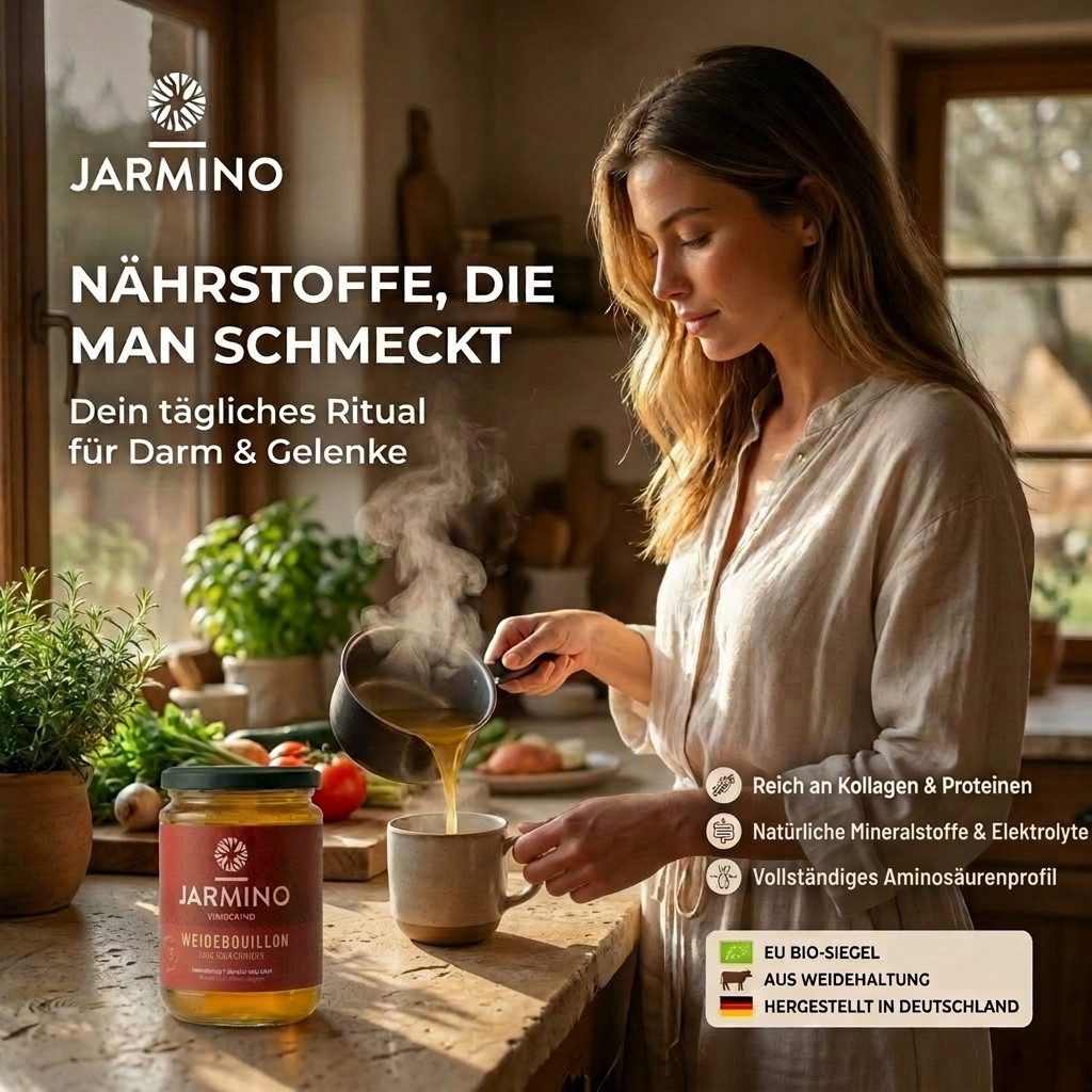 JARMINO Brühe Rinderknochenbrühe, 6 x 2100 ml