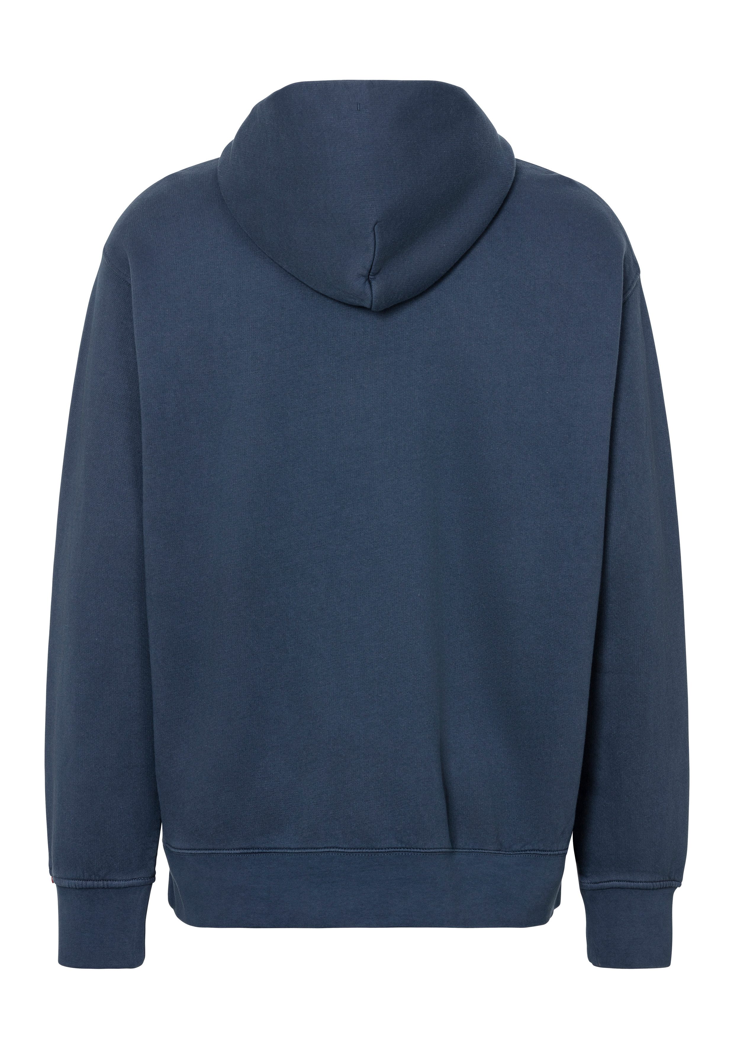 Levi's® Hoodie THE AUTHENTIC HOODIE mit kleiner Ton-in-Ton Logostickerei auf der Brust