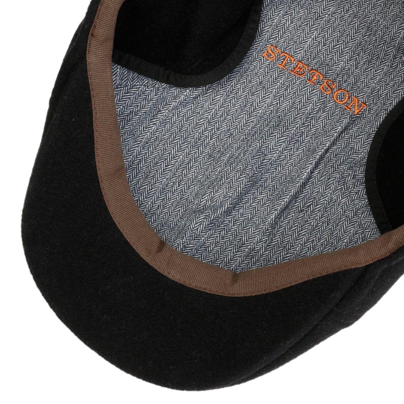 Stetson Flat Cap (1-St) Schirmmütze mit Schirm