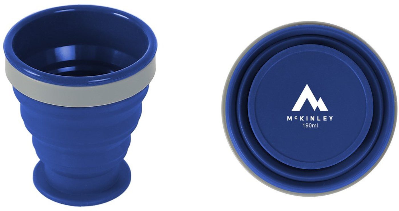 McKINLEY Isomatte Becher Cup Silicone I BLUE DARK