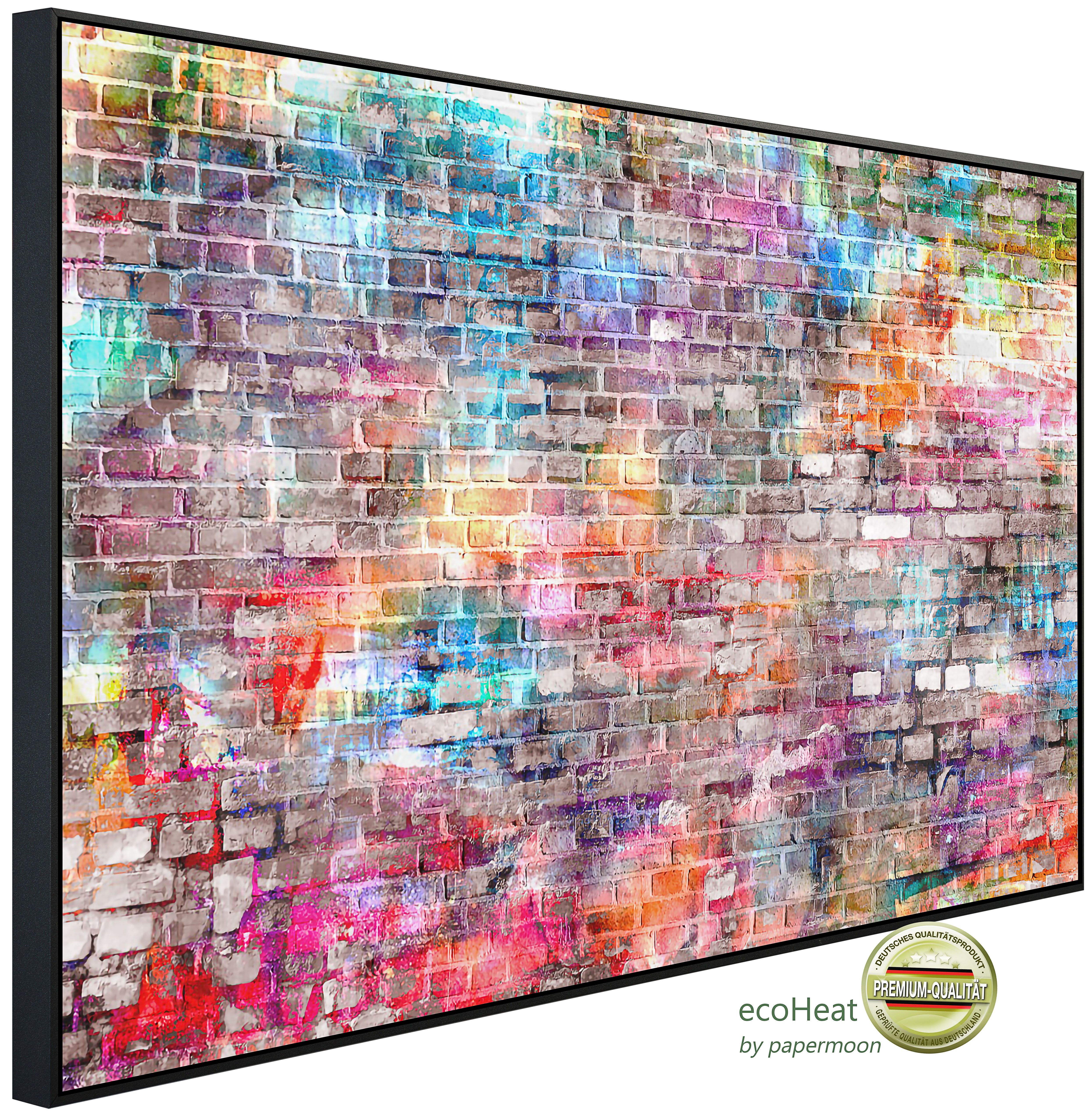 Infrarotheizung INFRAROT-BILD-HEIZUNG, Ziegelwand