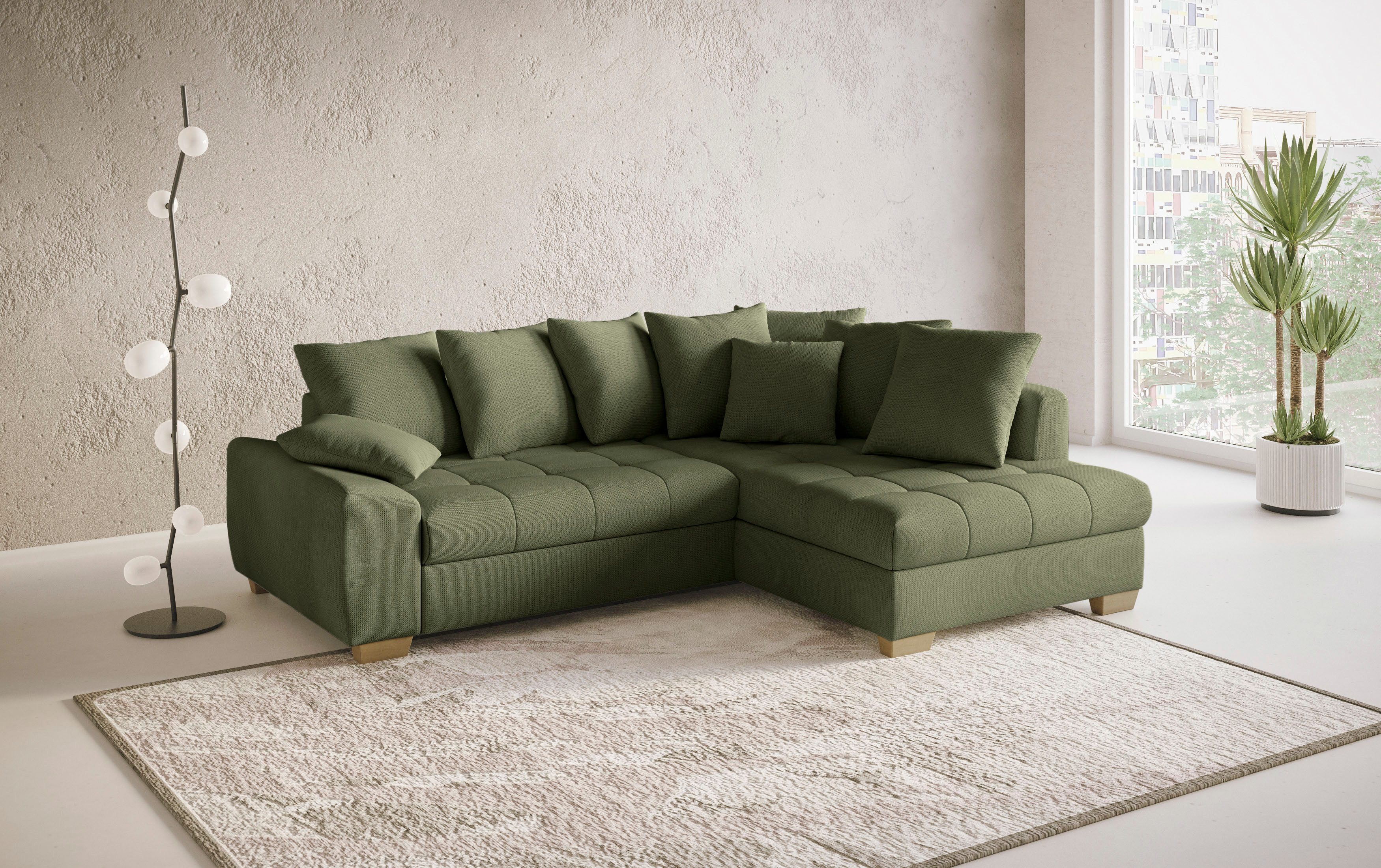 Mr. Couch Ecksofa "Nikita II, L-Form, bis 140kg pro Sitzplatz belastbar" mi günstig online kaufen