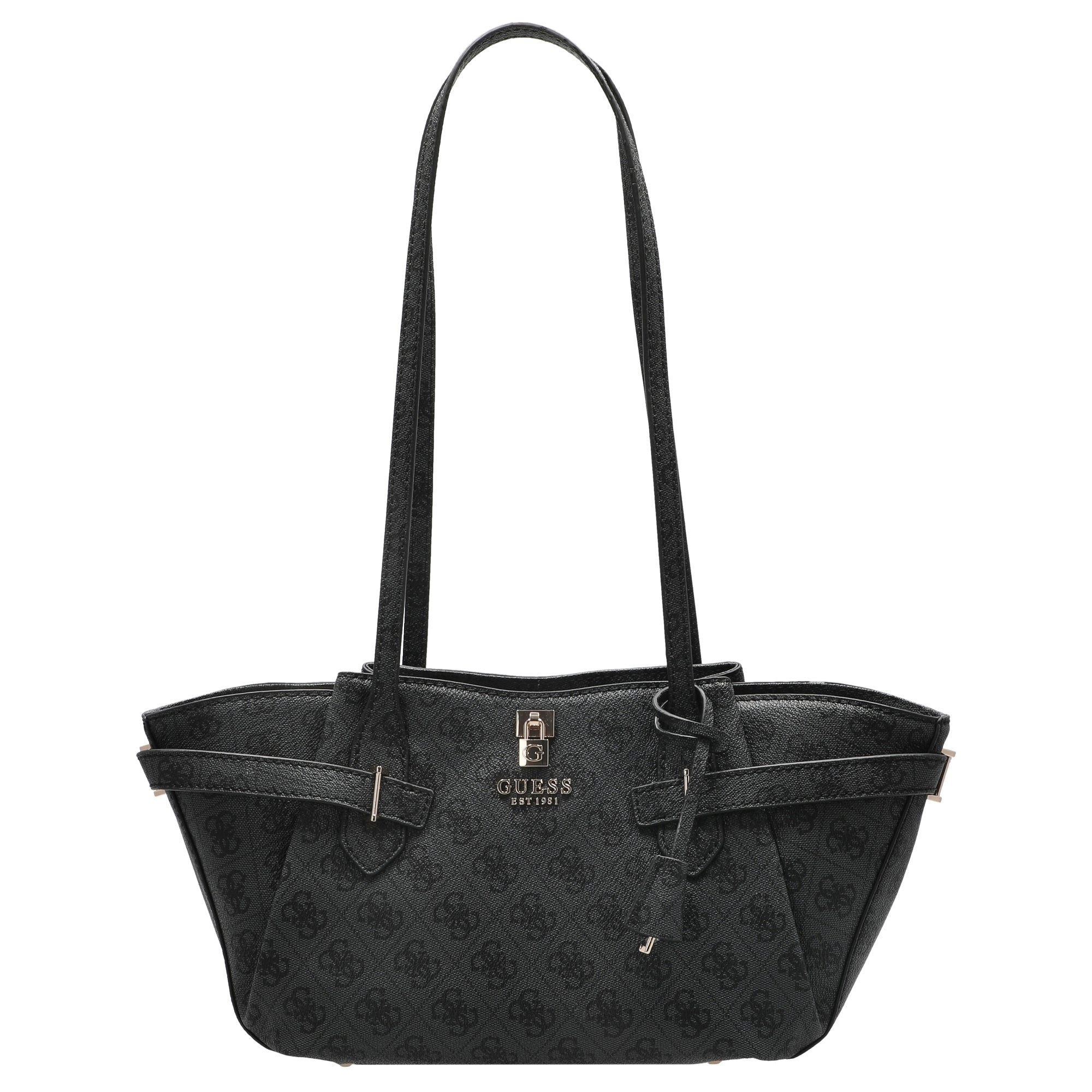 Guess Umhängetasche Yesba Girlfriend - Schultertasche (coal logo) günstig online kaufen
