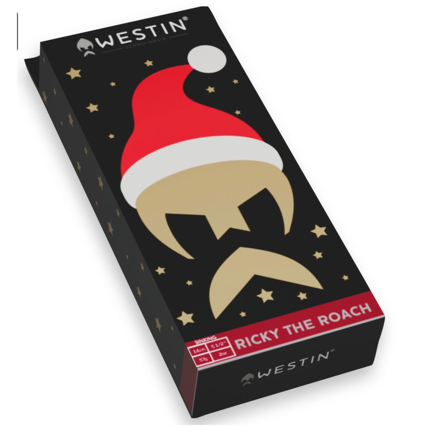 WESTIN Штучна приманка Westin Ricky The Roach R2F 14cm 57g Christmas Edition 25 - Gummifisch