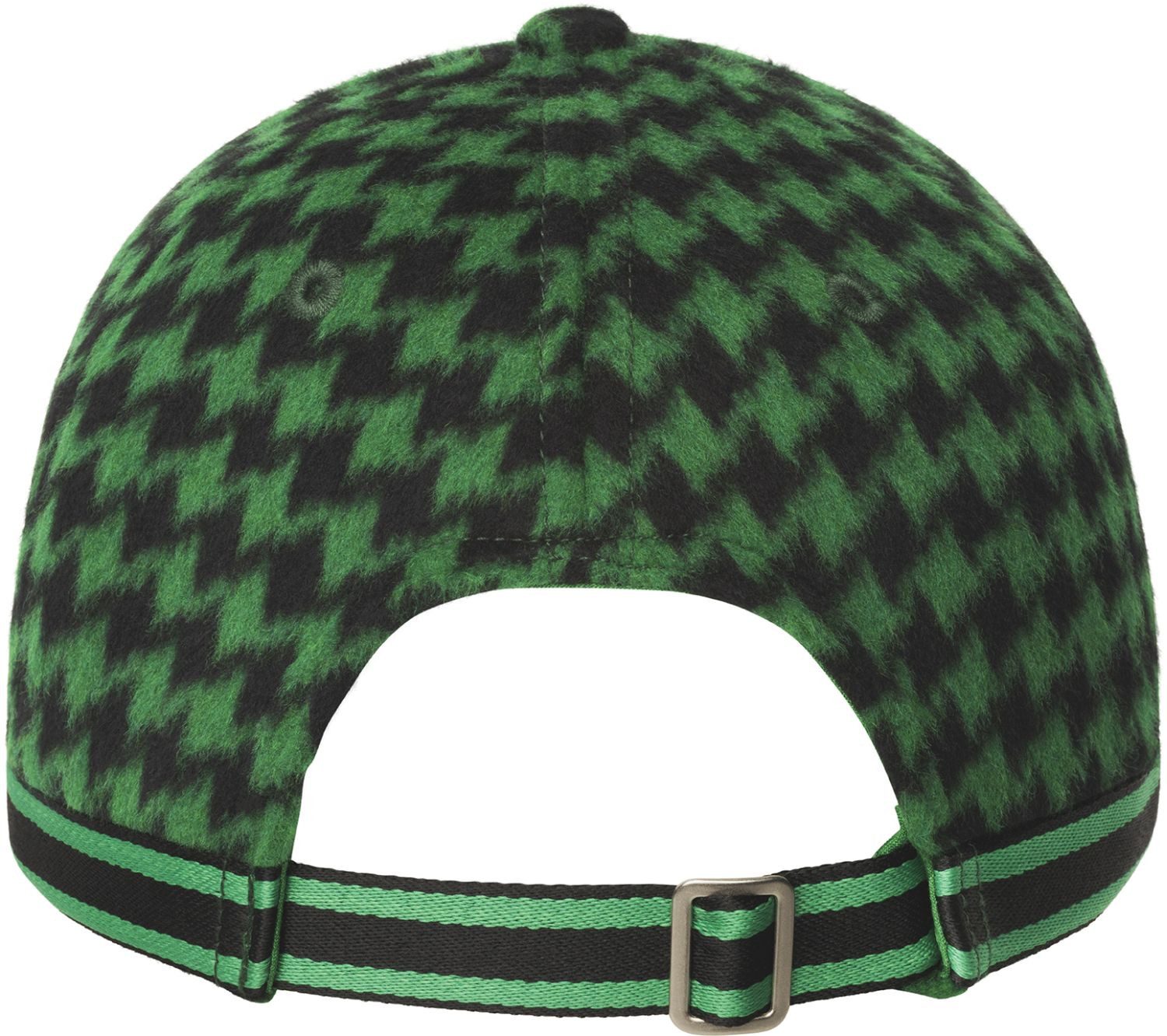 Kangol Schiebermütze Baseball Cap mit Hahnentrittmuster in Filzoptik