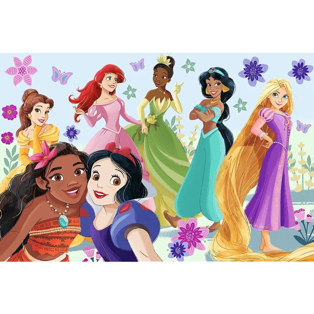 Trefl Puzzle Puzzle Disney-Prinzessinnen: Prinzessinnen in Aktion 60 dlc, Puzzleteile