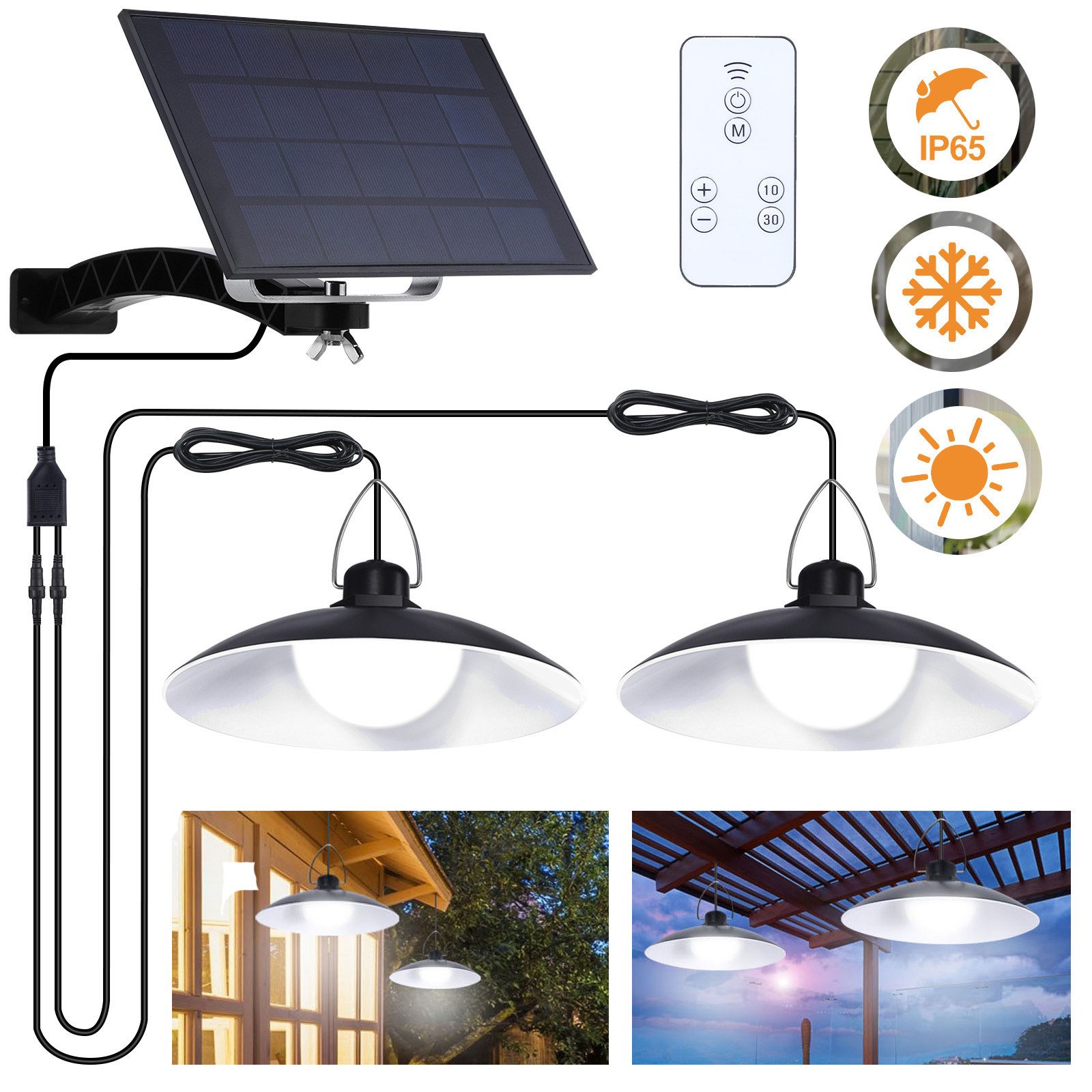 Rosnek LED Solarleuchte für Innen & günstig online kaufen