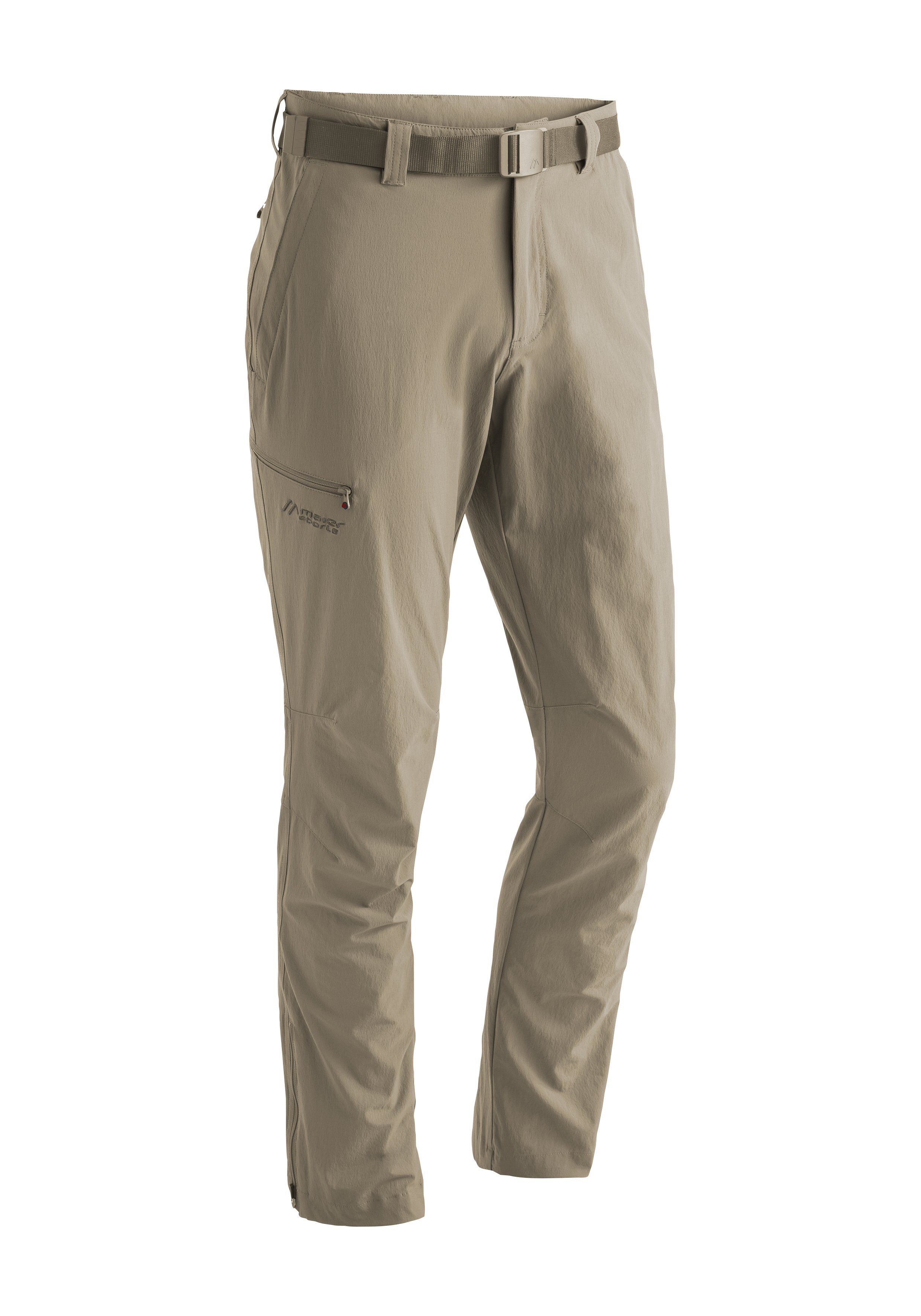 Maier Sports Funktionshose Torid slim Herren Wanderhose, atmungsaktive Outdoor-Hose dunkelbeige | 