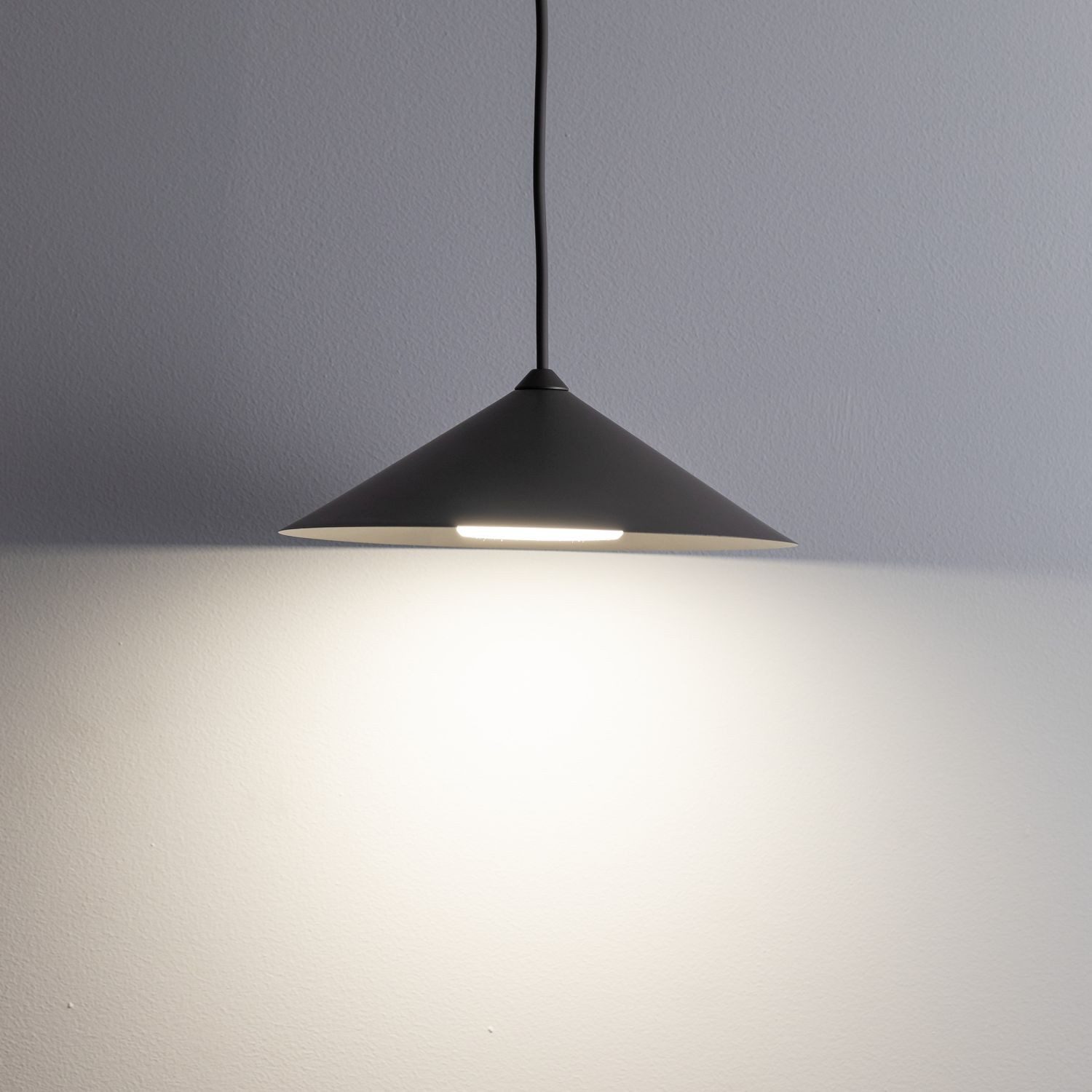 Licht-Erlebnisse Pendelleuchte ALNO, ohne Leuchtmittel, Metall GX53 D: 23 cm H: max. 140 cm Braun rund Modern Hängeleuchte
