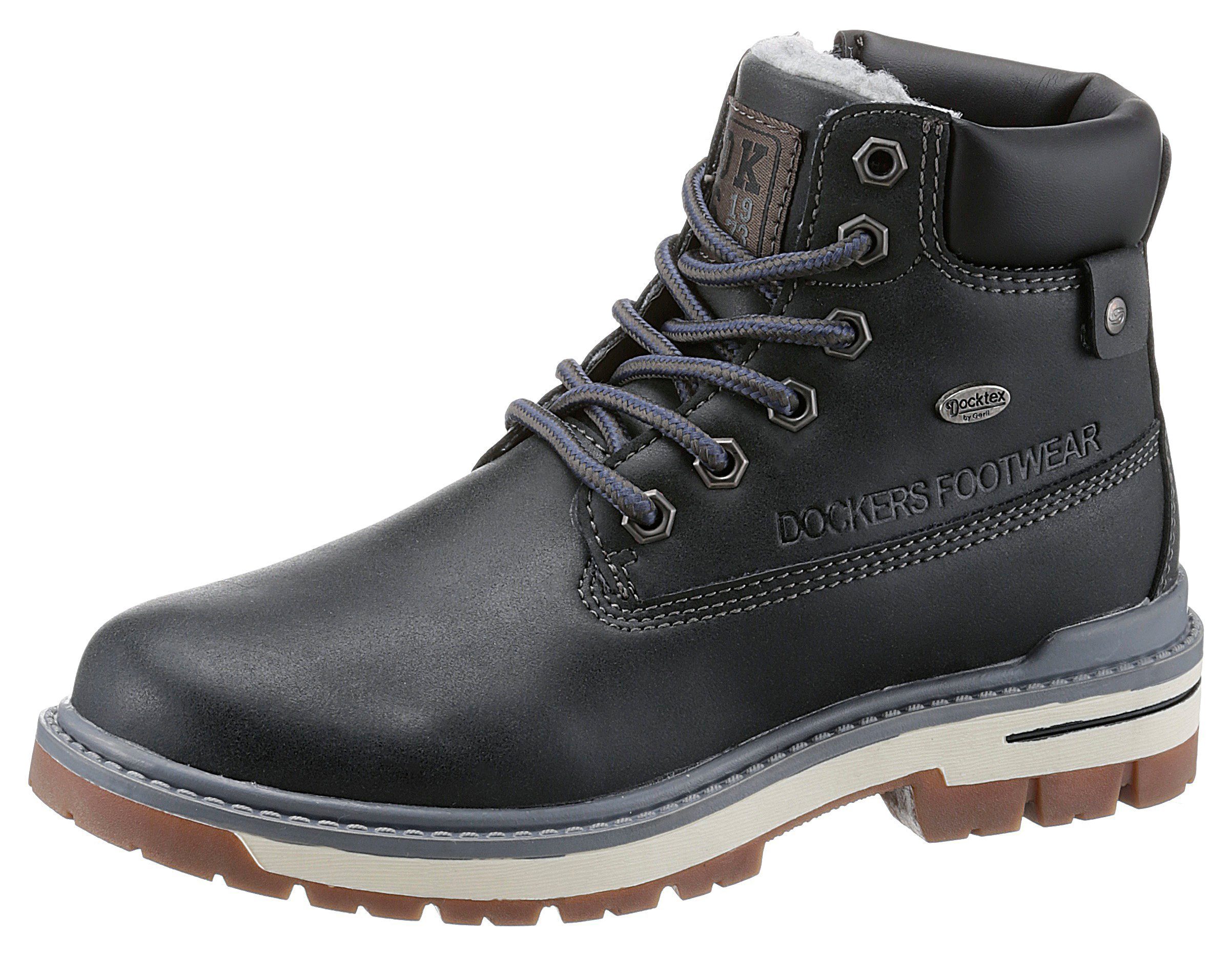 Ausstattung navy mit Dockers Gerli by Winterboots Dock-Tex