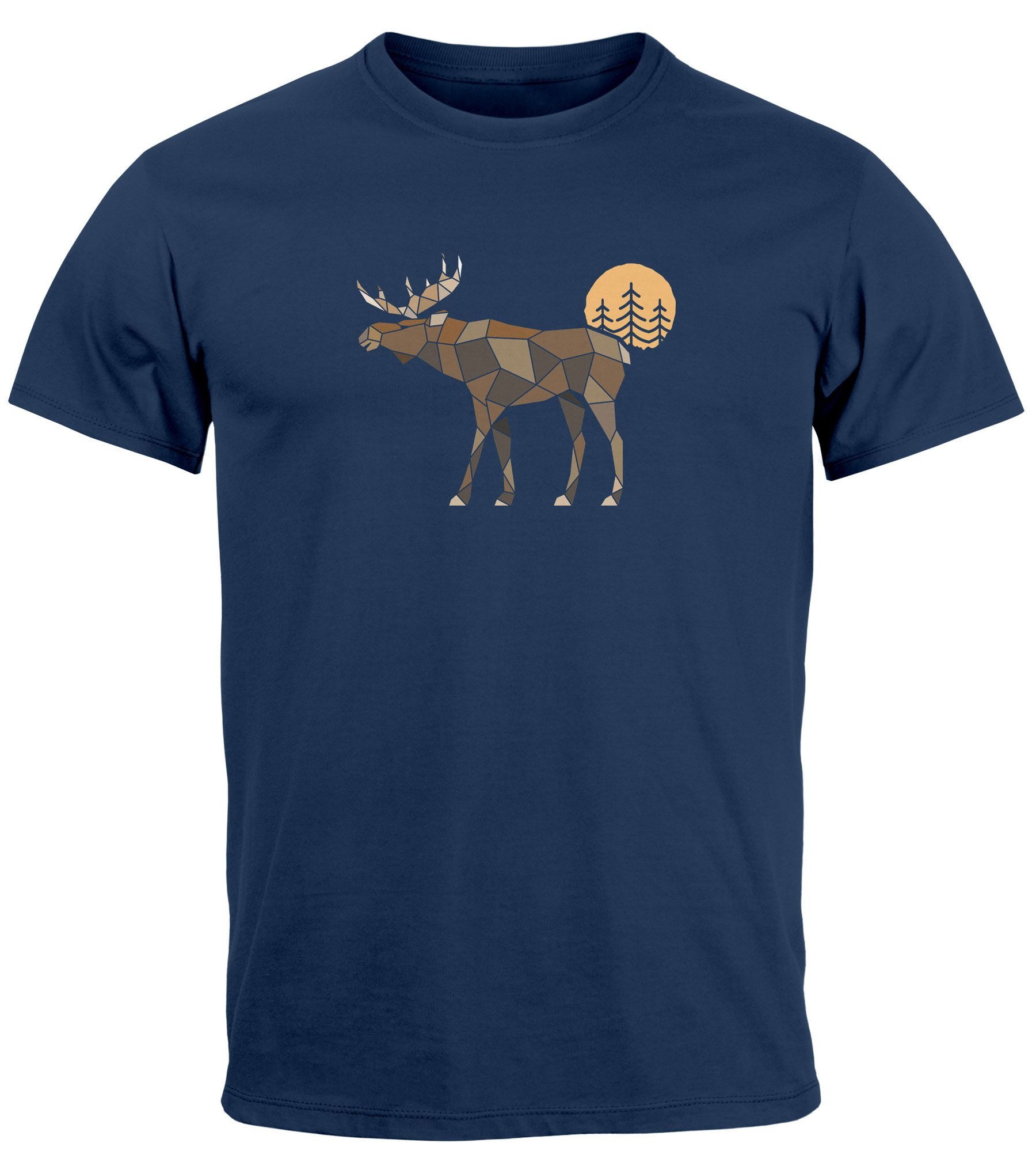 Neverless Print-Shirt Herren T-Shirt Shirt Printshirt günstig online kaufen