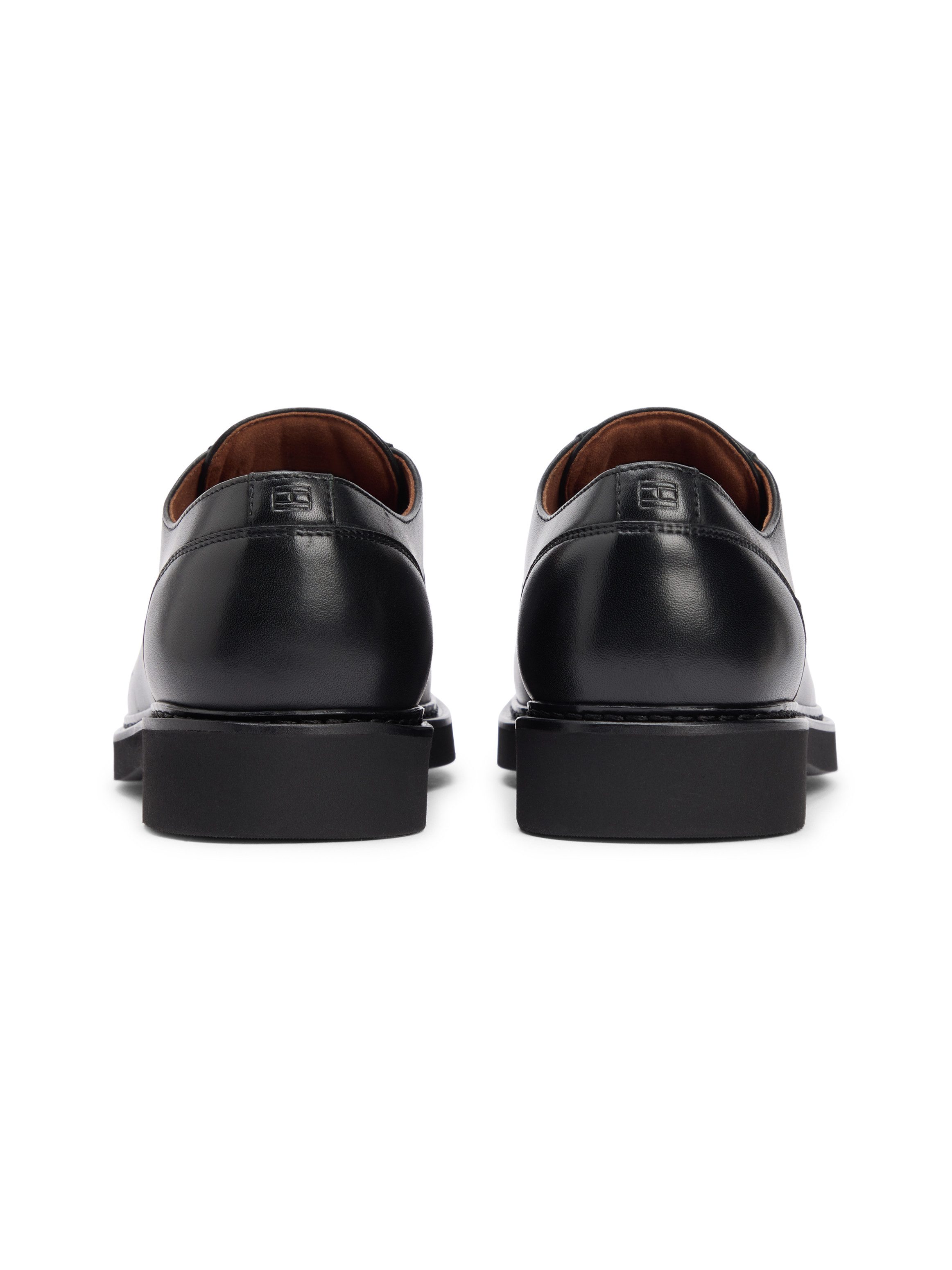 Tommy Hilfiger HILIFGER ULTRALIGHT LHT SHOE Schnürschuh Blockabsatz, Festtagsschuh, Abendschuh mit Flaggen-Label