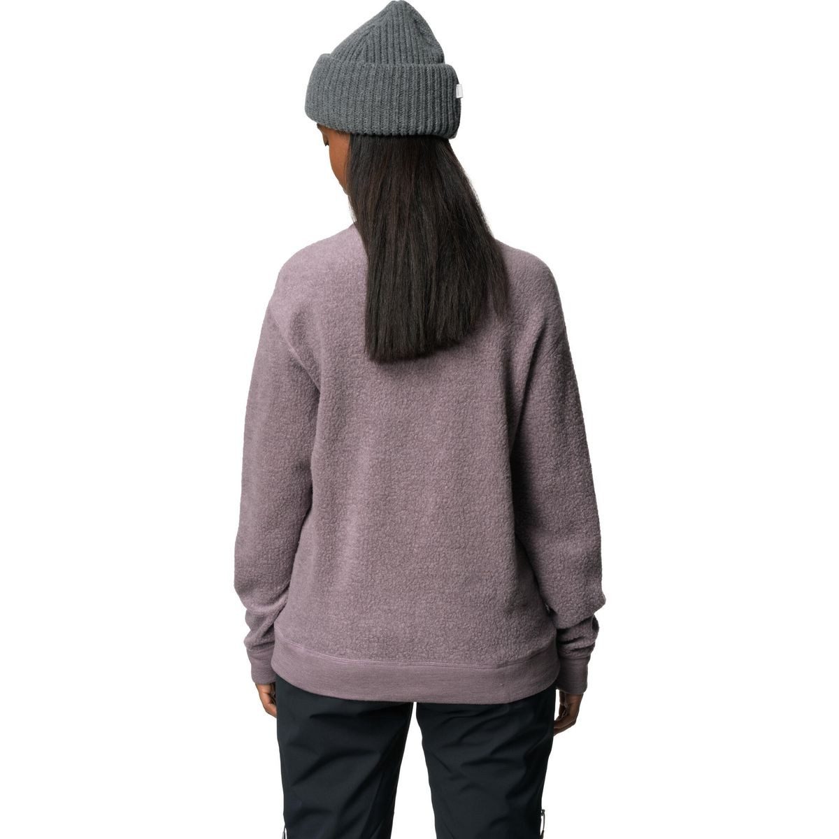 Houdini Fleecepullover W's Alto Wool Crew Warmer, umweltfreundlicher Midlayer aus Merinowolle und Tencel®