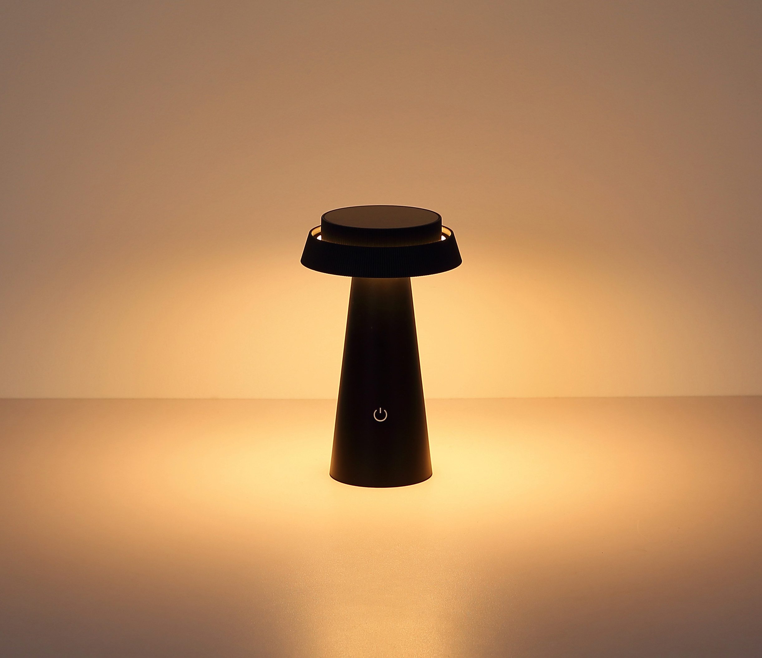 OTTO home LED Solarleuchte Tirria Akkuleuchte, Memoryfunktion, LED fest integriert, warmweiß - kaltweiß, stufenloser Touchdimmer, Farben fixierbar, Solarlampe, CCT