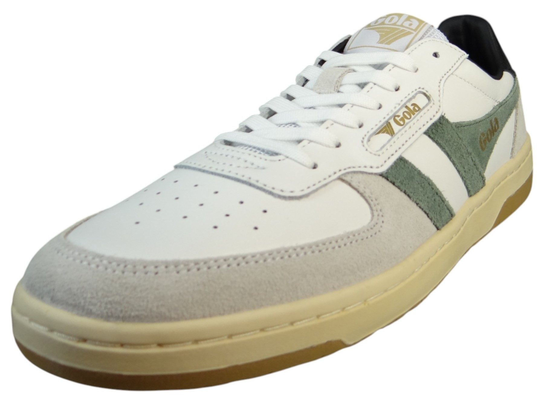 Gola CMB336 IN White/Sage/Black Sneaker