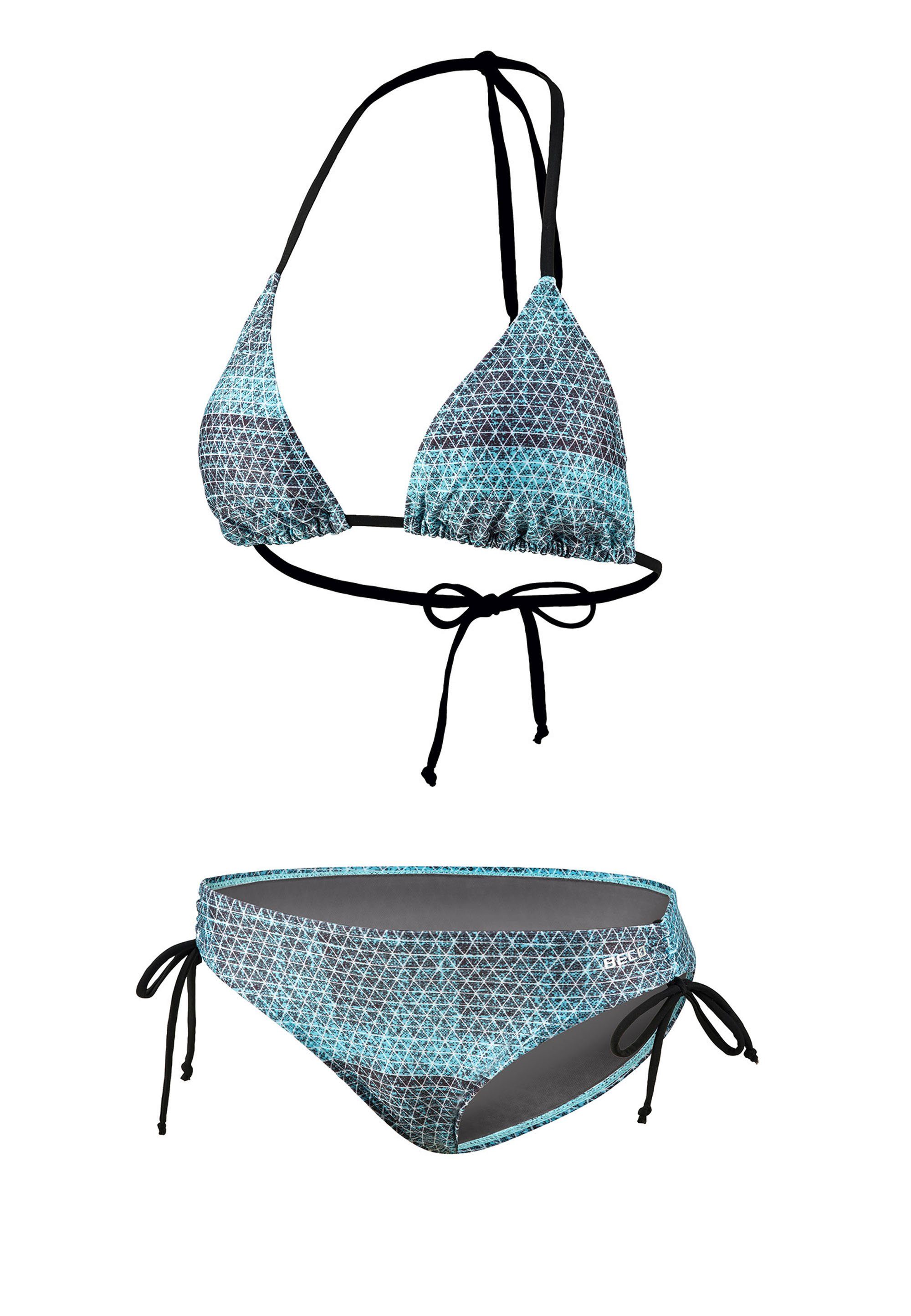 Bikini Balconette-Bikini chlorresistentem Beco Beermann Triangle (2-St) Material aus BEactive Tie Side