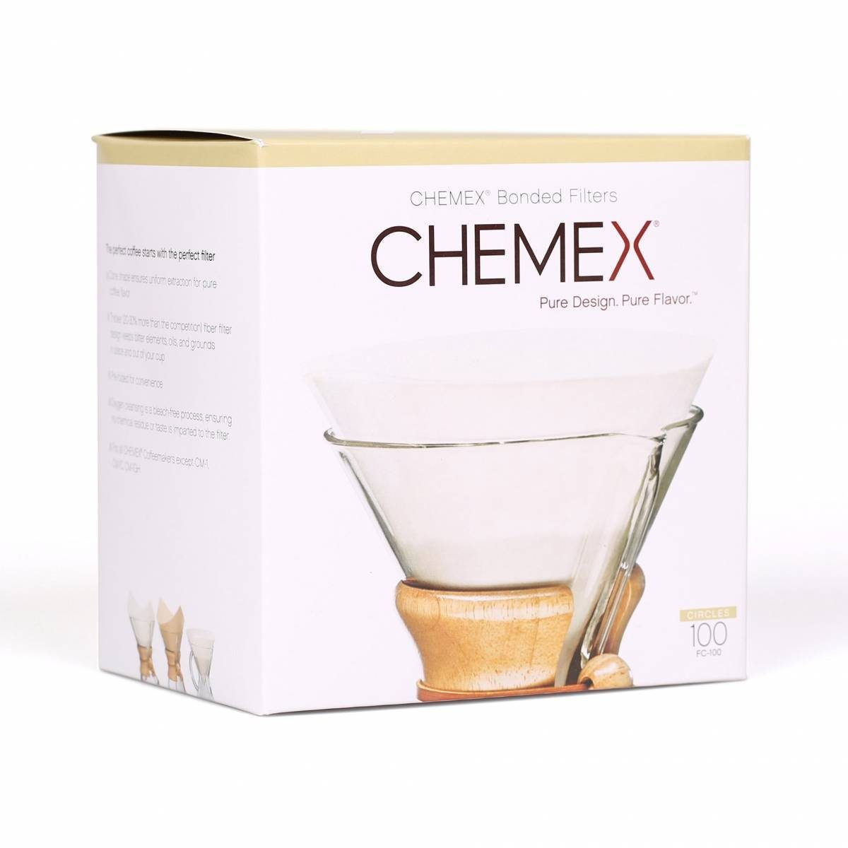 Chemex Ersatzfilter FC-100 Papierfilter für 6, 8 und 10 Tassen-Karaffe