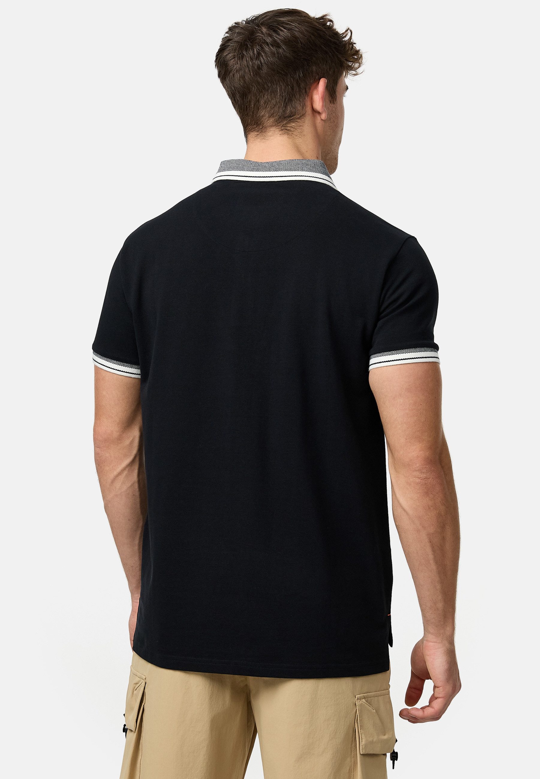 Indicode Poloshirt Herren INJamie Polo Shirt Herrenshirt Poloshirt aus 100% Baumwolle