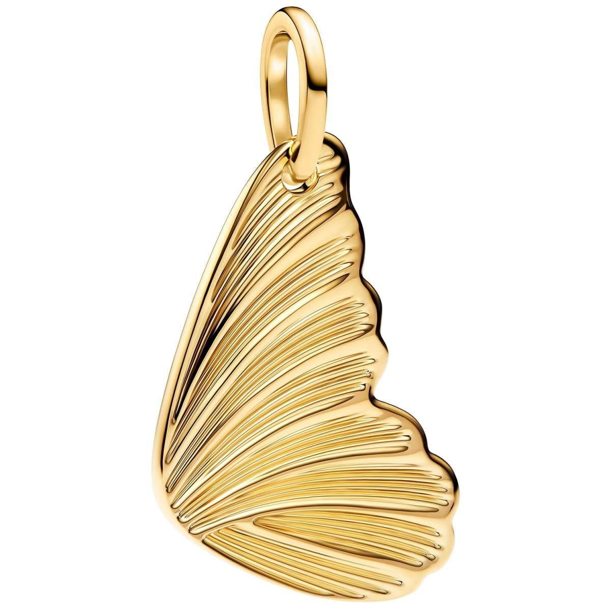 Pandora Kettenanhänger 364015C00, Anhänger Goldfarben Schmetterlingsflügel