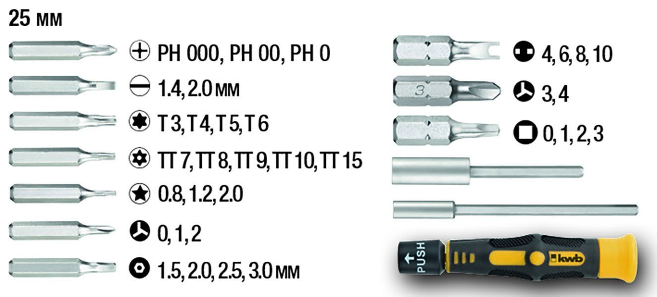 kwb Bit-Set Safety Bits, 37-St.