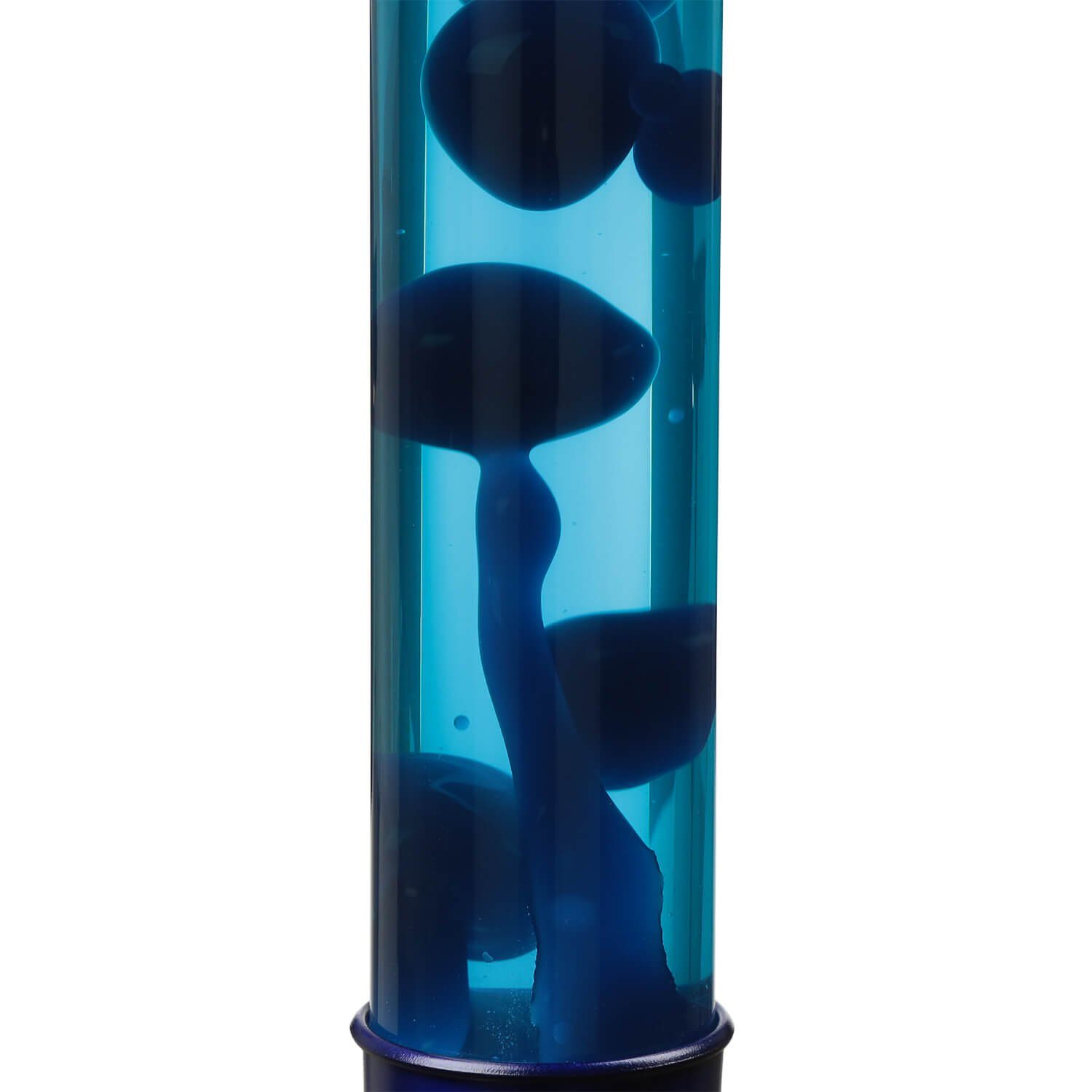 Licht-Erlebnisse Lavalampe ALAN, XXL Retro Lampe Blau Zylinder Stehleuchte Wohnzimmer Jugendzimmer