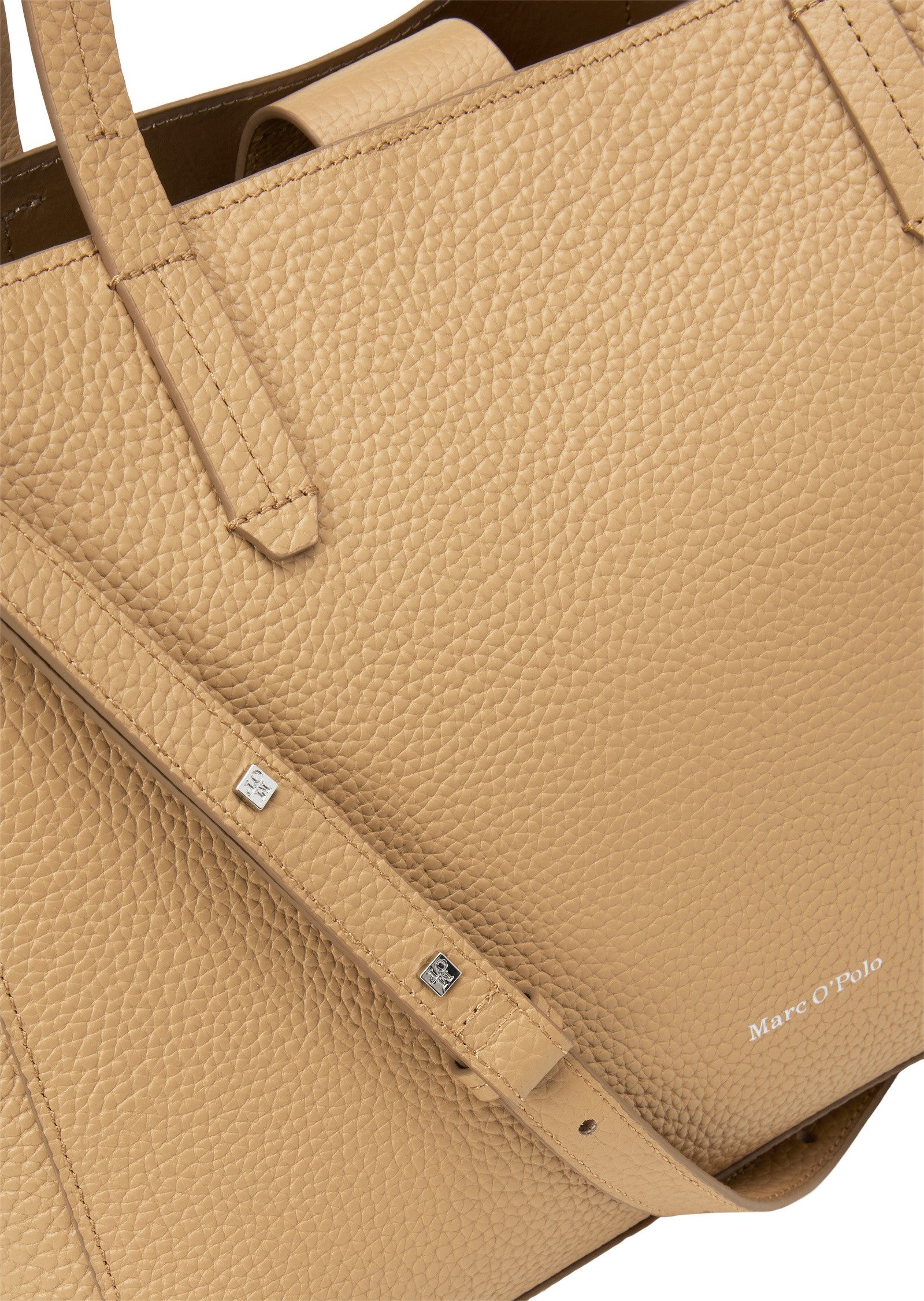 Marc O'Polo Shopper aus genarbtem Rindleder