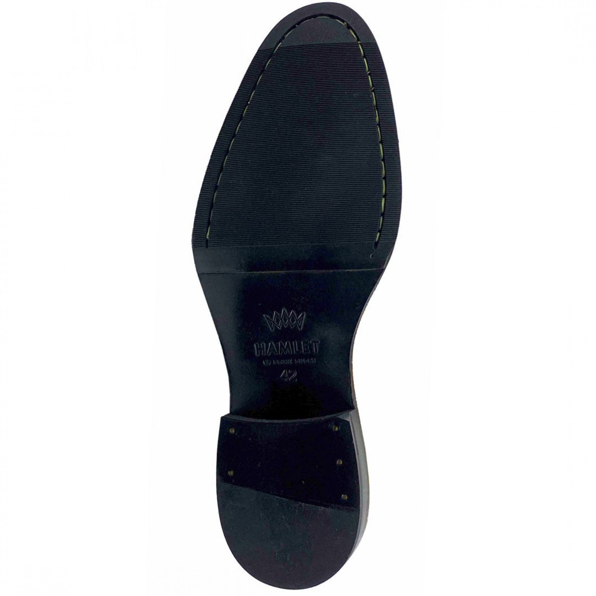 Hamlet Hamlet HANNO Herren Schnürschuh handgecremt Crust Whisky Schnürschuh