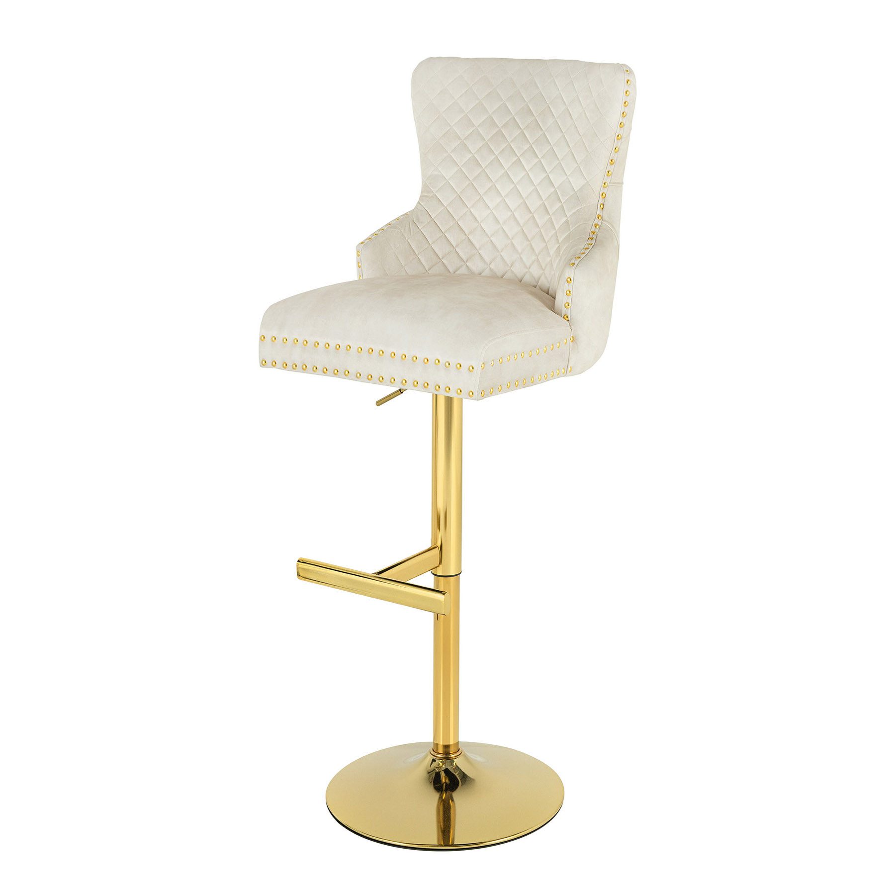 riess-ambiente Barhocker CASTLE DELUXE beige / günstig online kaufen