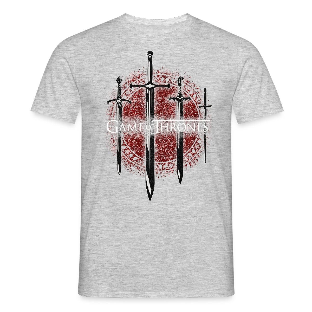 Spreadshirt T-Shirt Game Of Thrones Schwerter Der Häuser Männer T-Shirt (1-tlg)