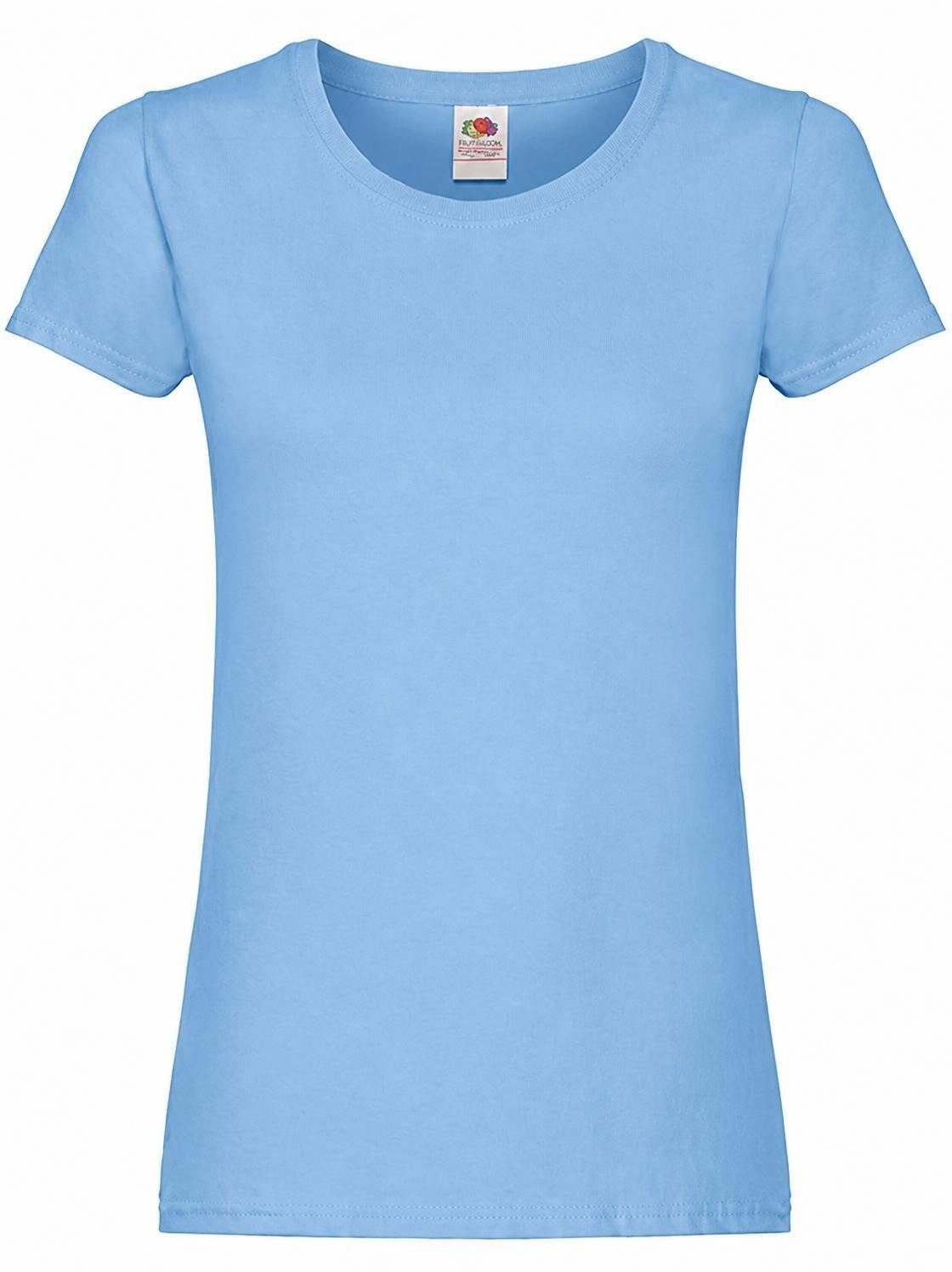 Fruit of the Loom Rundhalsshirt Damen Original T Lady-Fit /
