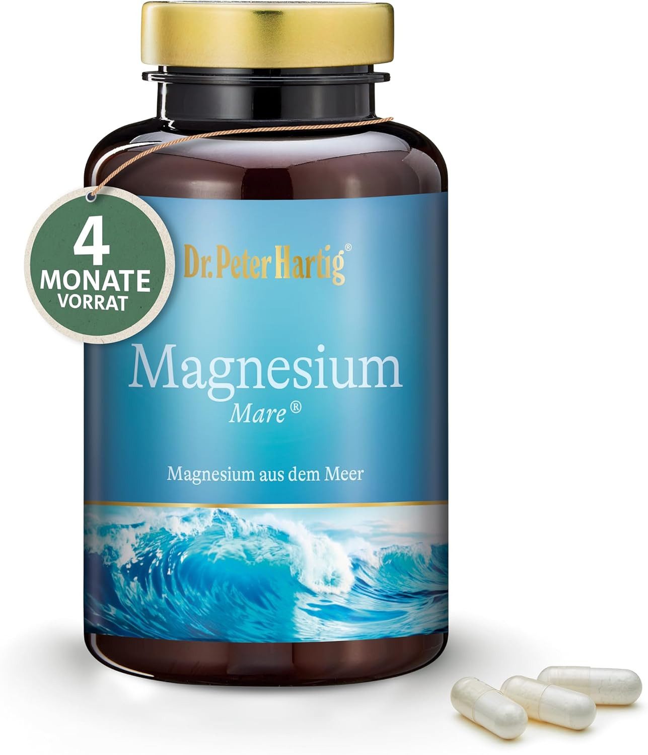 Magnesium Mare, unterstützt Muskeln und Nerven, Energiestoffwechsel, Kapseln
