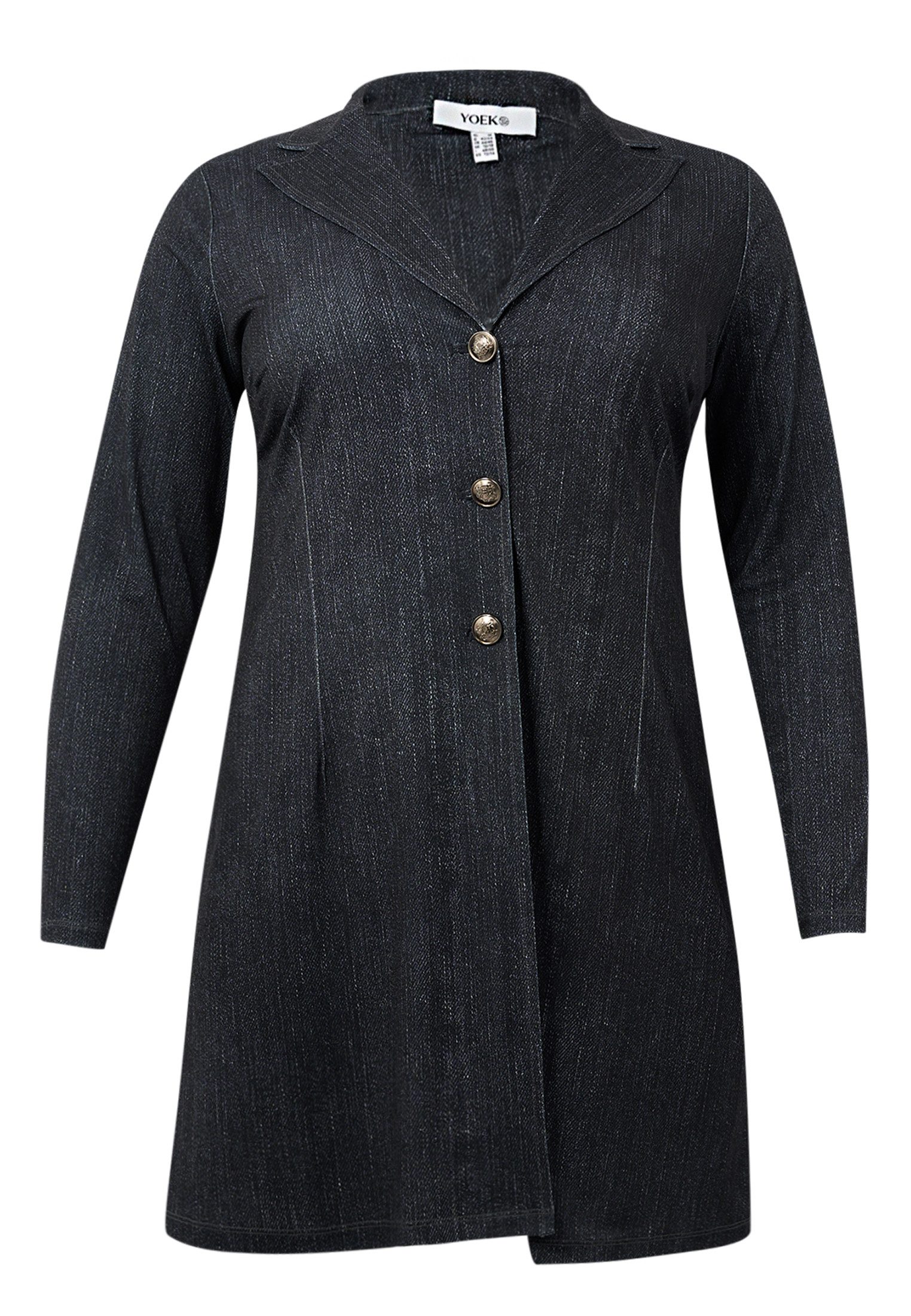 YOEK Jackenblazer Damen Blazer mit Langarm