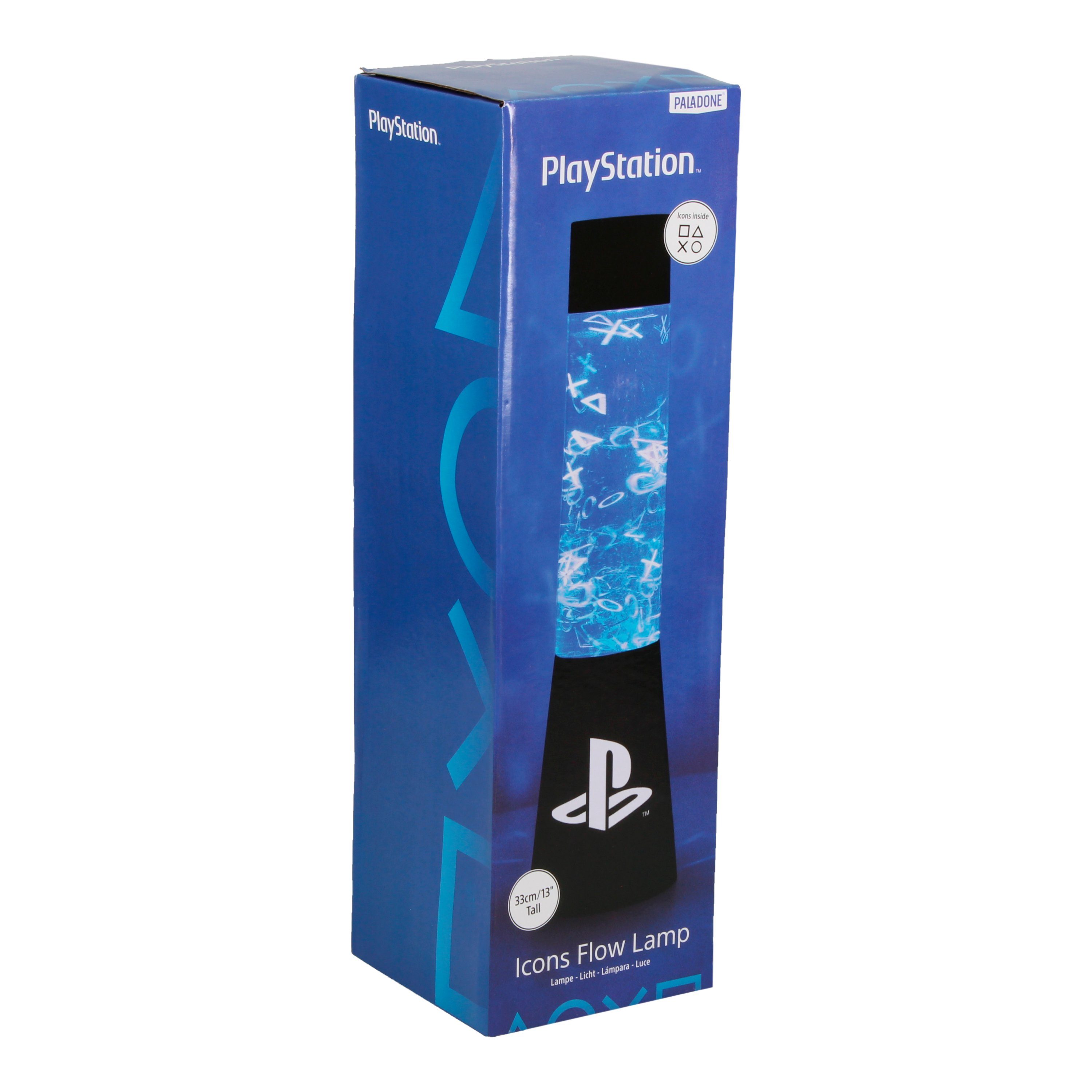 Paladone LED Dekolicht Playstation Kunststoff Lavalampe / Glitzerlampe