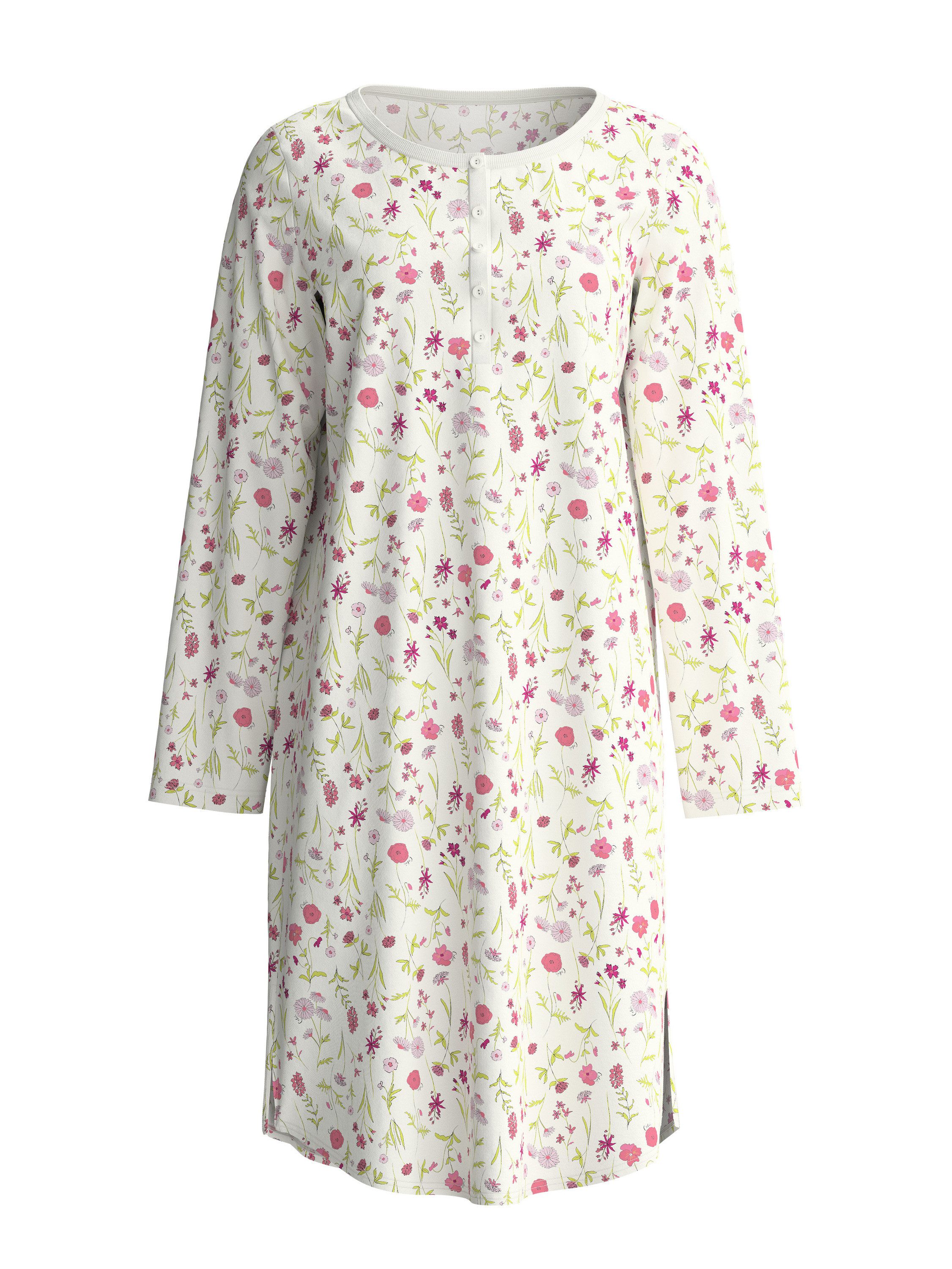 CALIDA Nachthemd Cotton Special Damen (1-tlg) weich, glatte Single-Jersey-Qualität, Länge 1cm