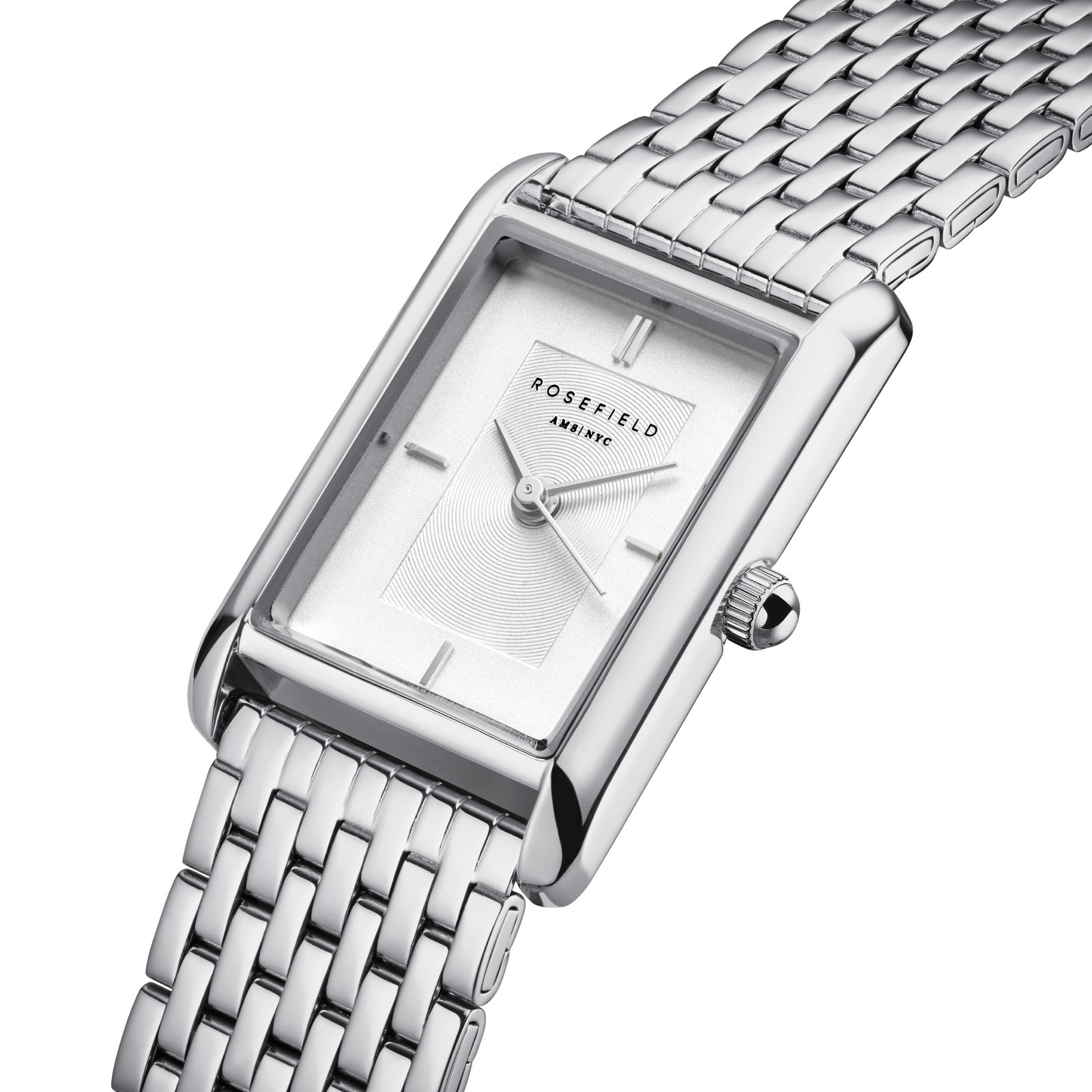 ROSEFIELD Quarzuhr ROSEFIELD Damenuhr Heirloom 30.6mm Silberfarben