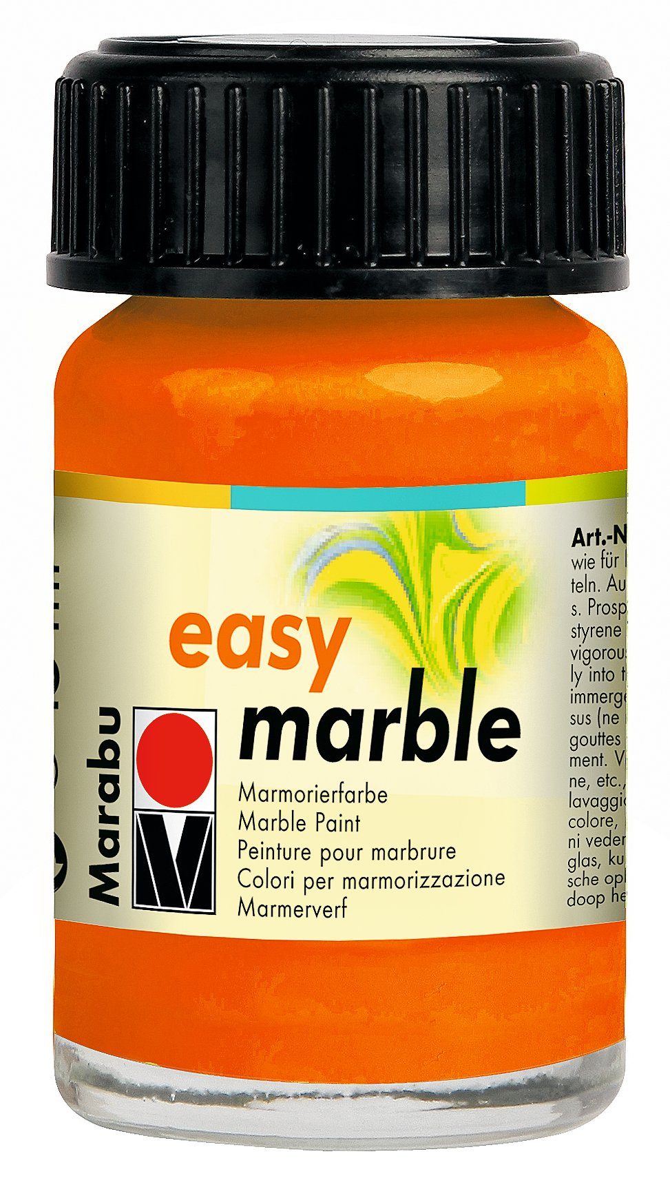 Orange Marble, ml Easy Bastelfarbe Marabu 15