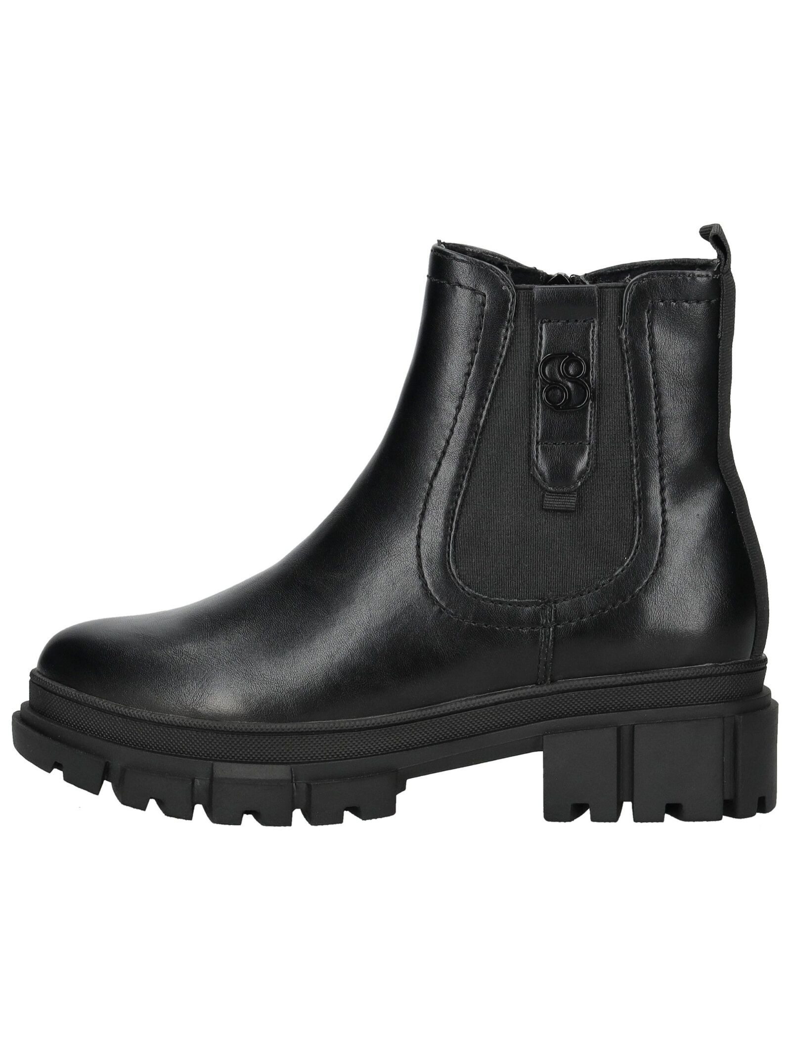 s.Oliver Stiefelette Lederimitat/Textil Stiefelette günstig online kaufen