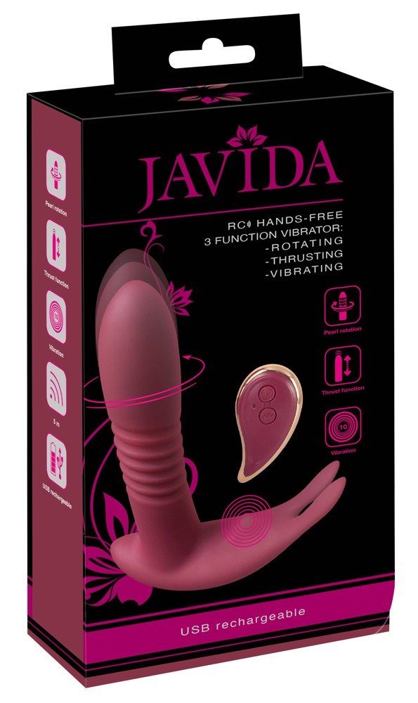Hands-free RC function Javida fernbedienung Javida Mit Stoß-Vibrator Vibrator, 3