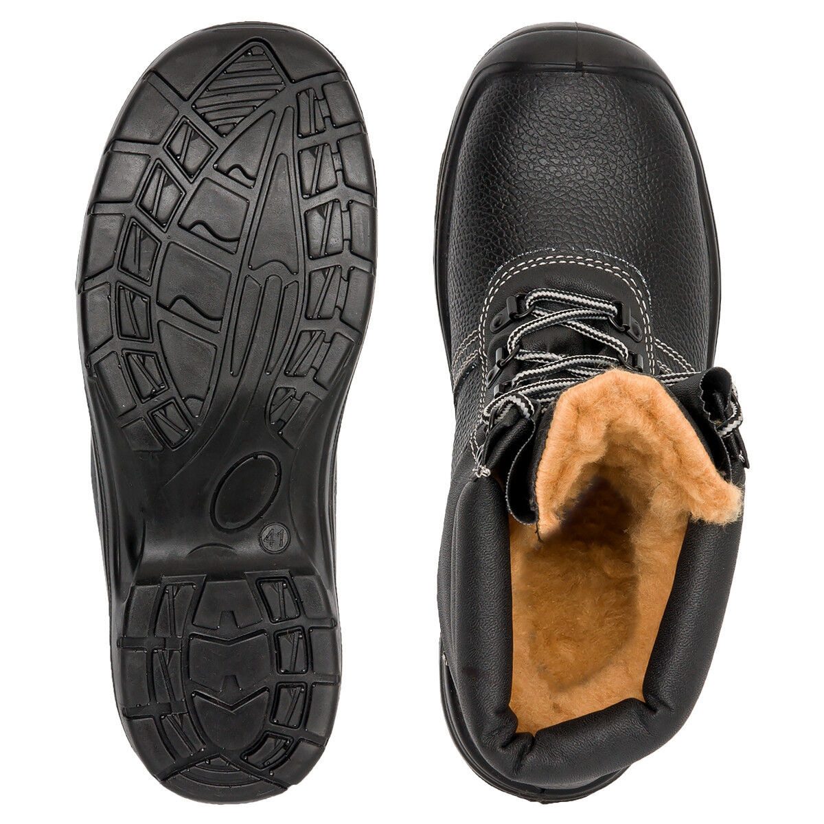 Urgent Arbeitsschuhe Sicherheitsschuhe WINTER Winterstiefel Stahlkappe Arbeitsschuh – Bild 3 von 5